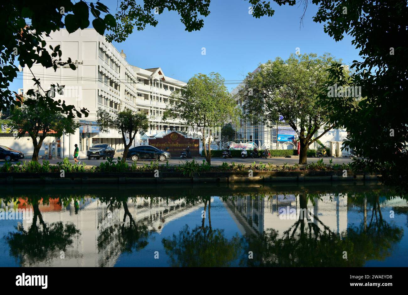 Chiang mai, città vecchia Thailandia Foto Stock