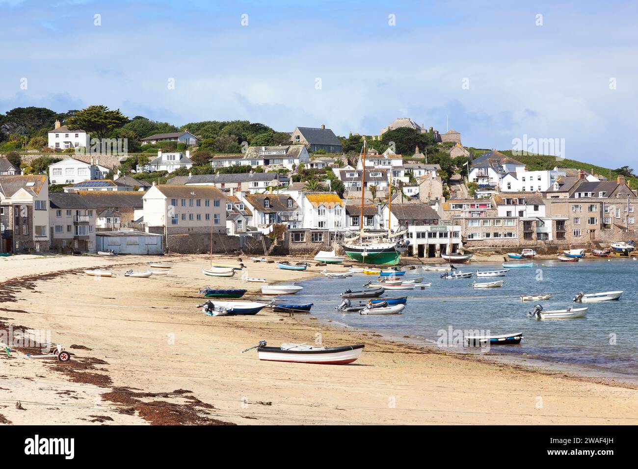 Town Beach, St Mary's, Isles of Scilly Foto Stock