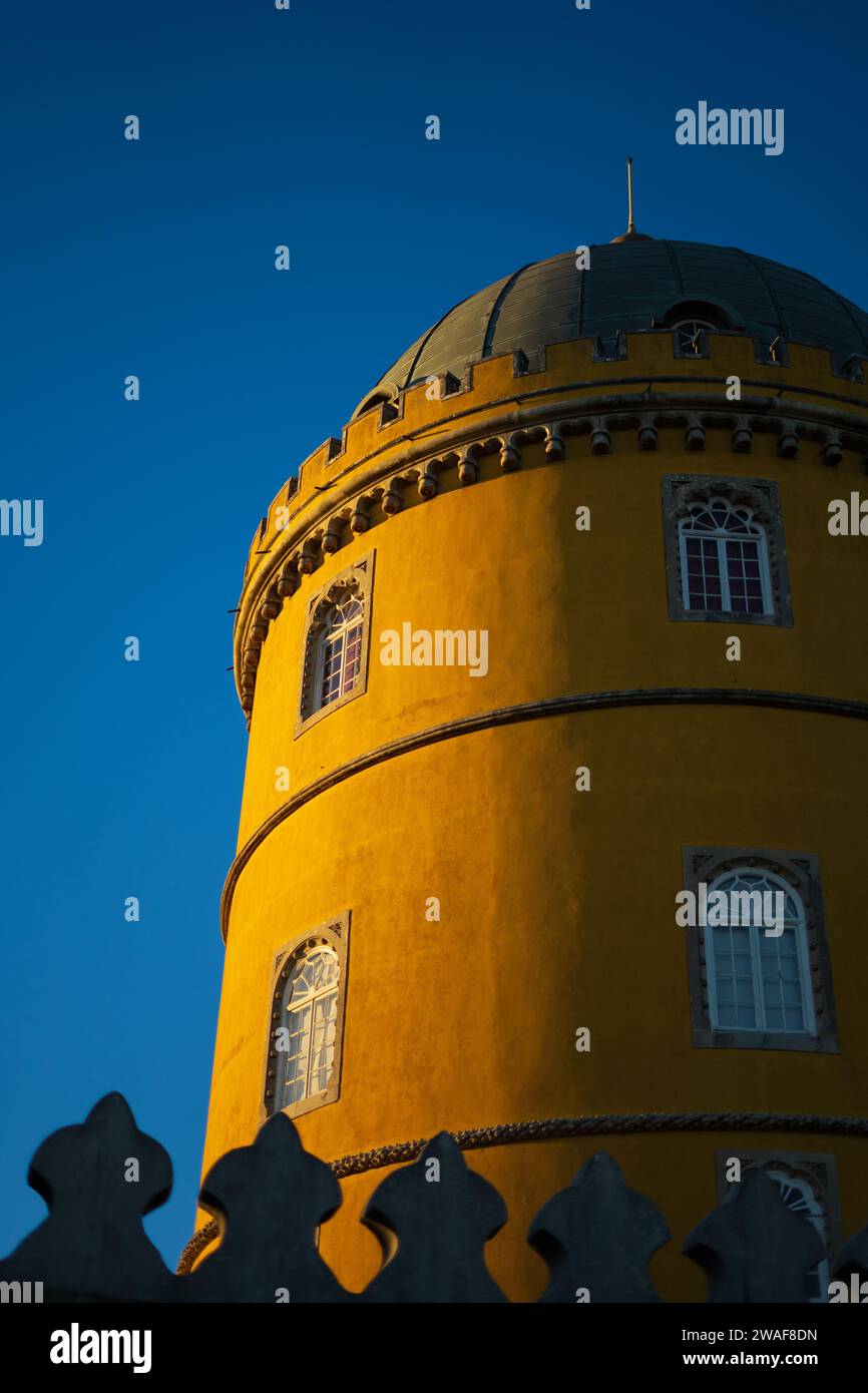 Palácio Nacional da Pena, Sintra, Portogallo Foto Stock