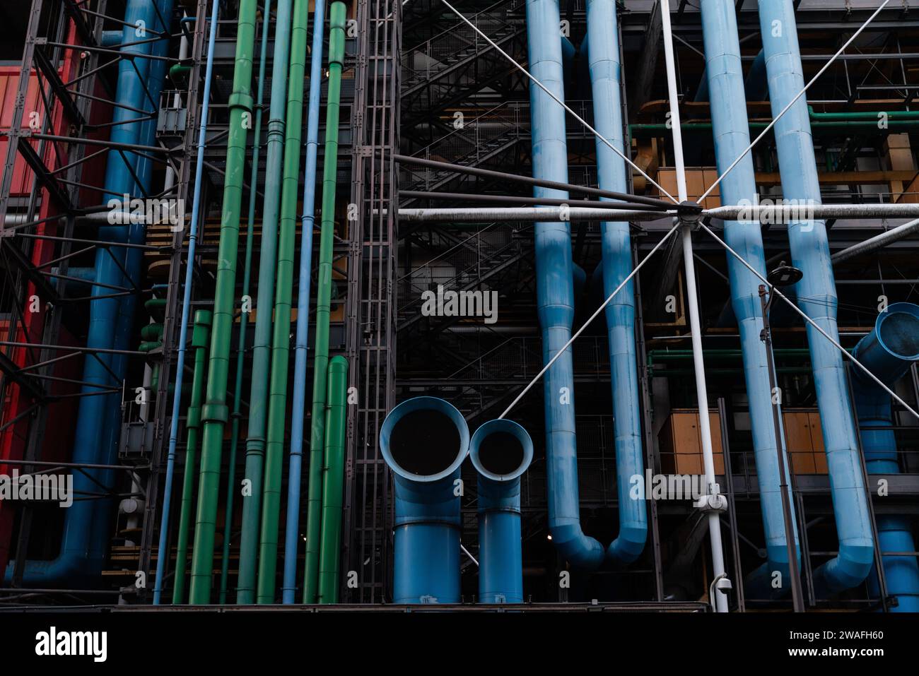 Le Centre Georges Pompidou, à Parigi. 6 dicembre 2023. ( Foto Grégoire campione) Foto Stock