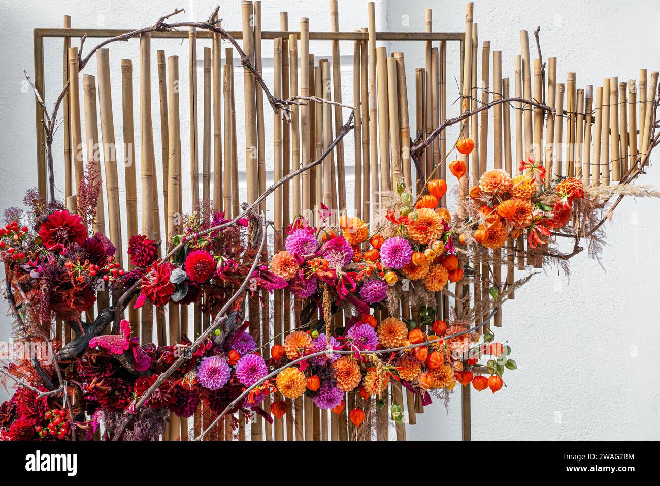 Abaodam Vaso Intrecciato da Terra in Resina Resistente, Vaso di Fiori in Stile Pastorale per Decorazione Casa e Ufficio, Design Semplice e Pratico per Soggiorno e Balcone