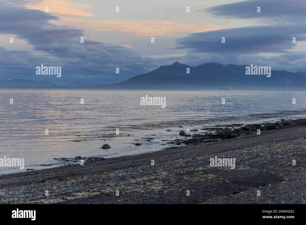 isola sull'Oceano Pacifico, isola dei pirati Foto Stock