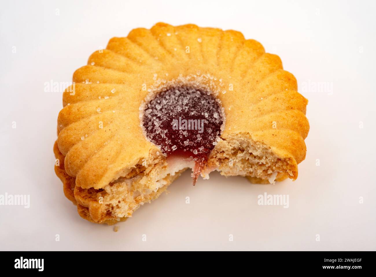 Jammy dodger biscotto Foto Stock