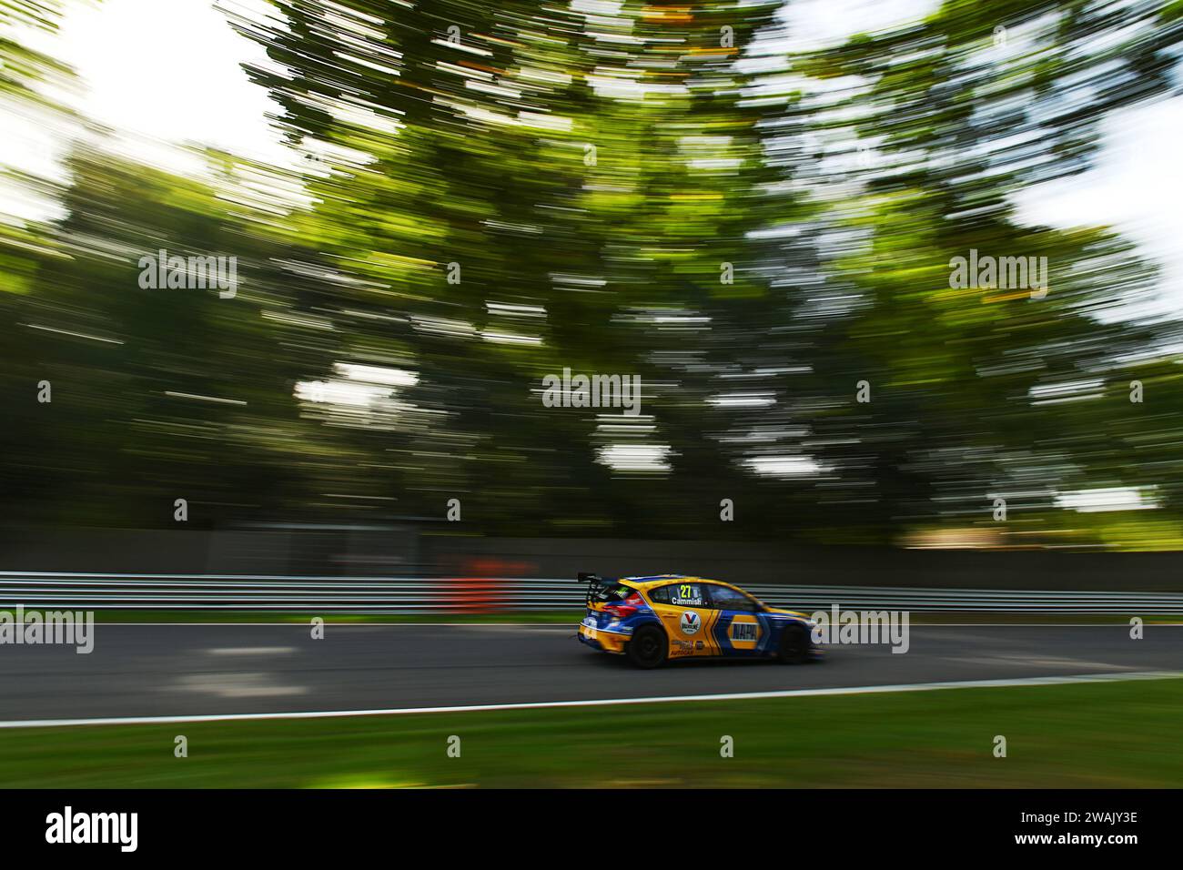 Dan Cammish Racing al Brands Hatch di NAPA Ford Focus RS Foto Stock
