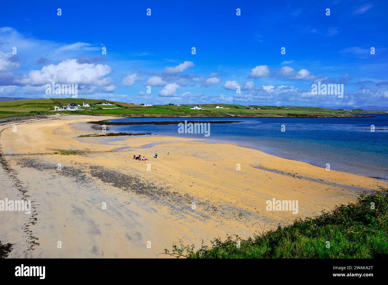 Repubblica d'Irlanda, Contea di Donegal, St John's Point Beach Foto Stock