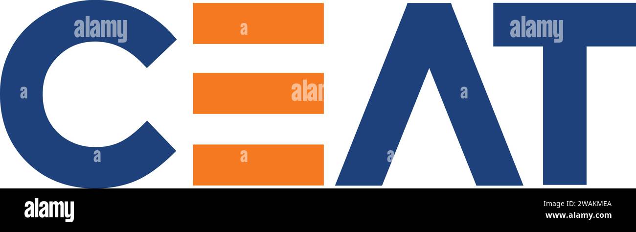 Logo CEAT Tyres | logo pneumatici, ceat Vector Illustrazione Vettoriale