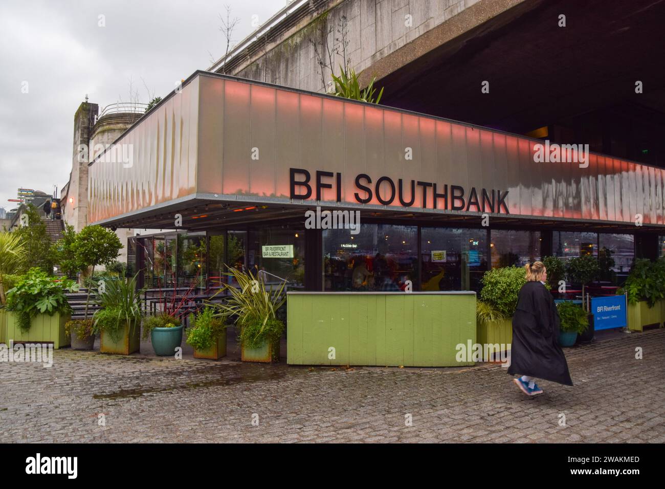 Londra, Regno Unito 5 gennaio 2024. Vista esterna del cinema BFI Southbank. Credito: Vuk Valcic / Alamy Foto Stock