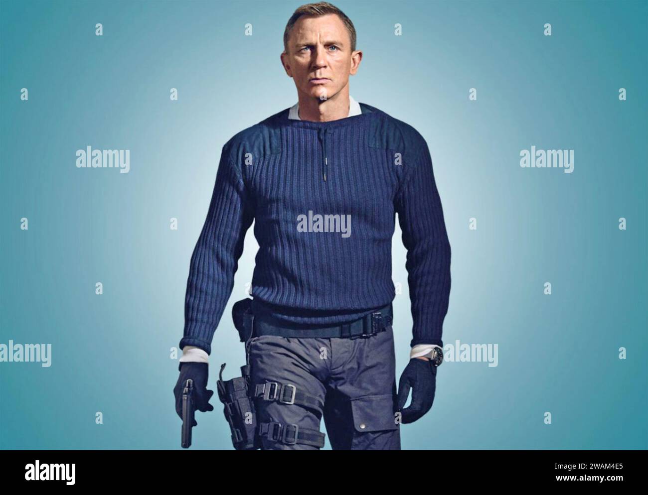 NON C'È TEMPO DI MORIRE 2021 Universal Pictures film con Daniel Craig come James Bond Foto Stock