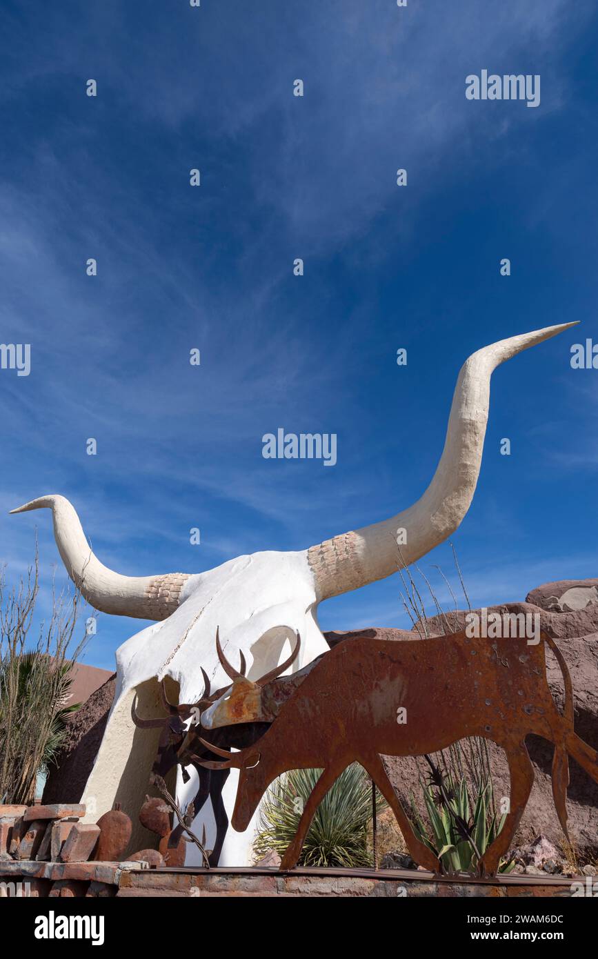 Longhorn Restaurant, Arivaca, Arizona Foto Stock