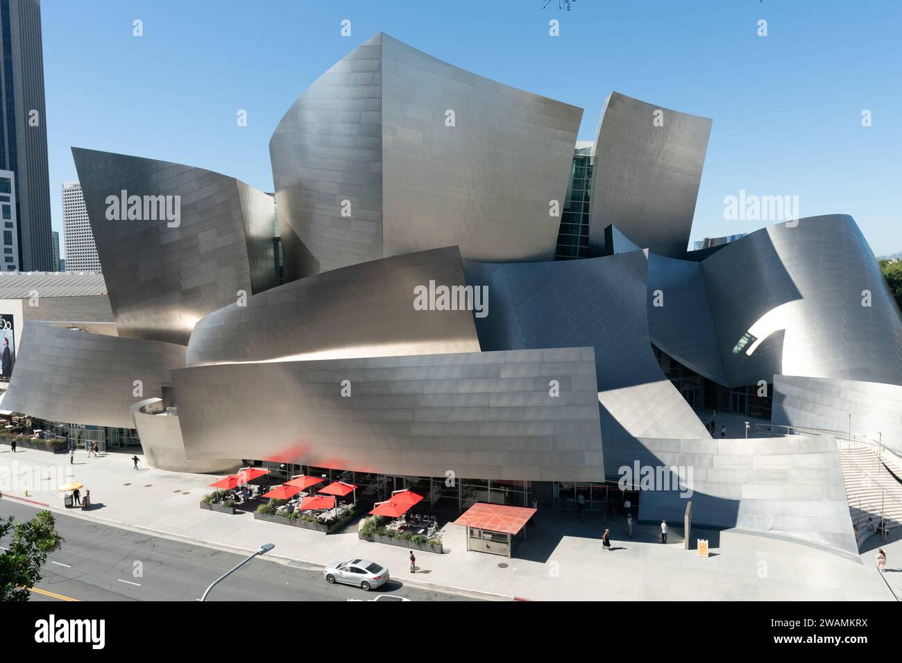 Walt Disney Concert Hall a Los Angeles, CALIFORNIA Foto Stock