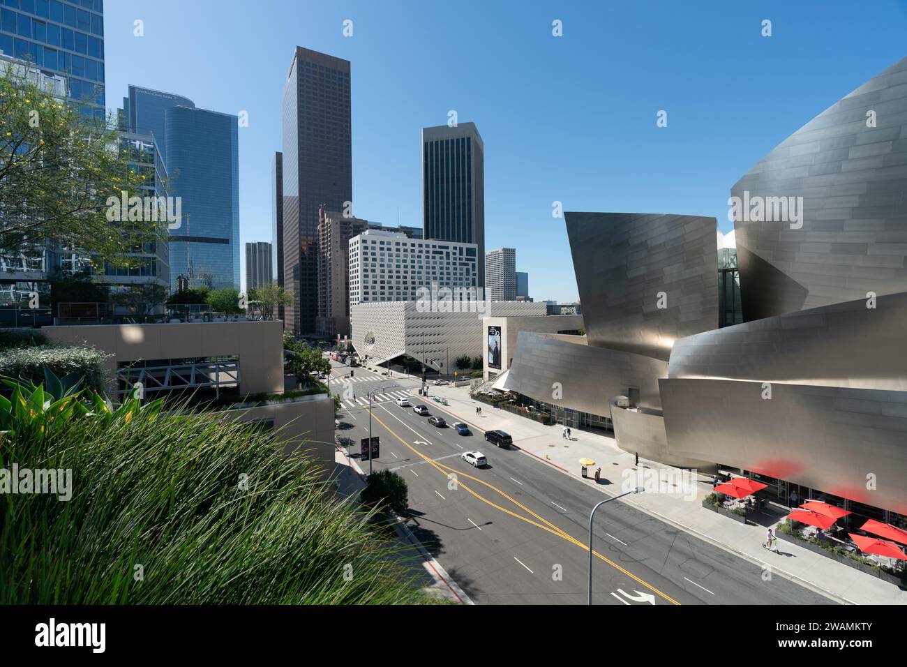Walt Disney Concert Hall a Los Angeles, CALIFORNIA Foto Stock