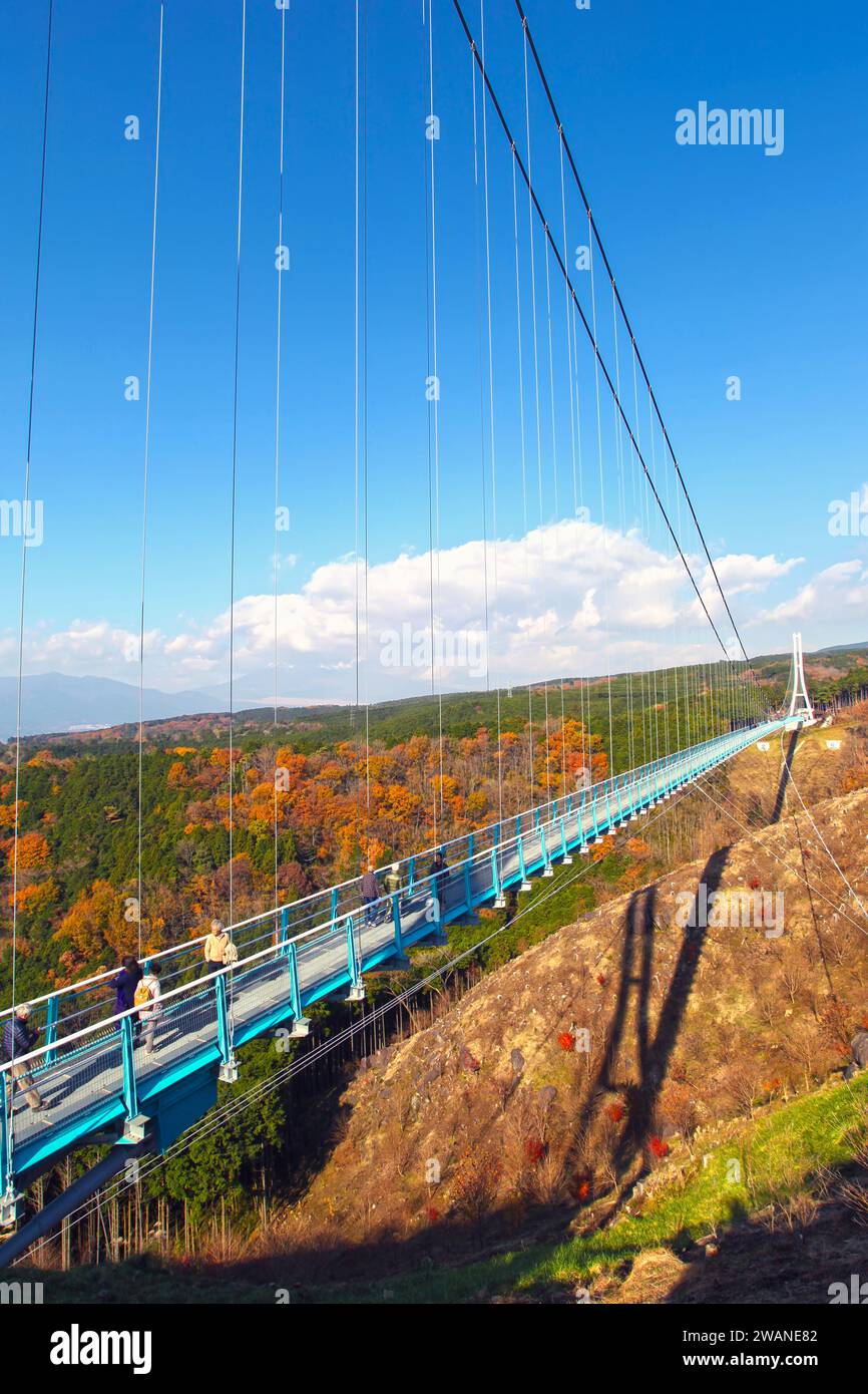 Mishima Sky a piedi nella Prefettura di Shizuoka, Giappone Foto Stock