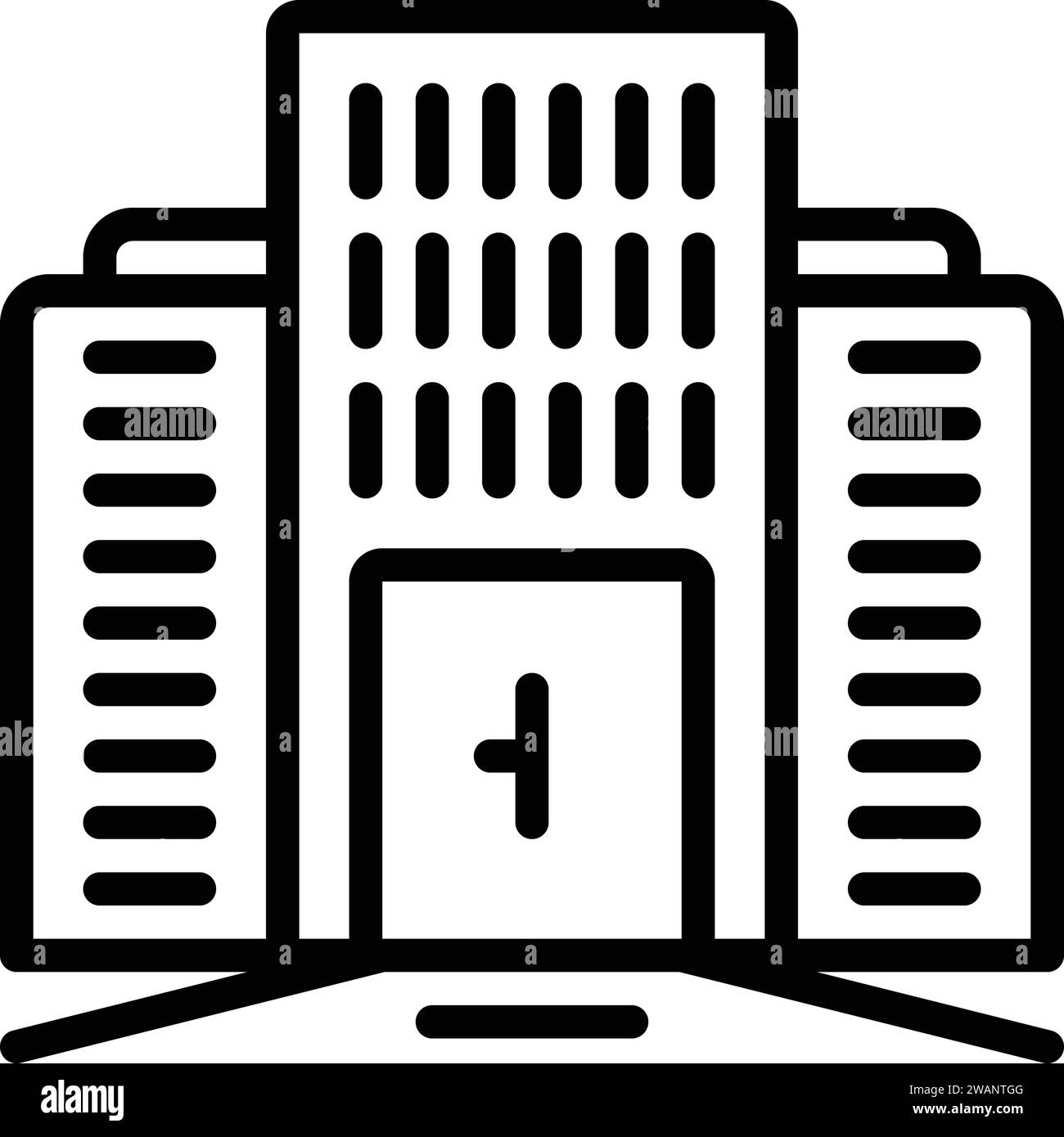 Icona commerciale, mercantile Illustrazione Vettoriale