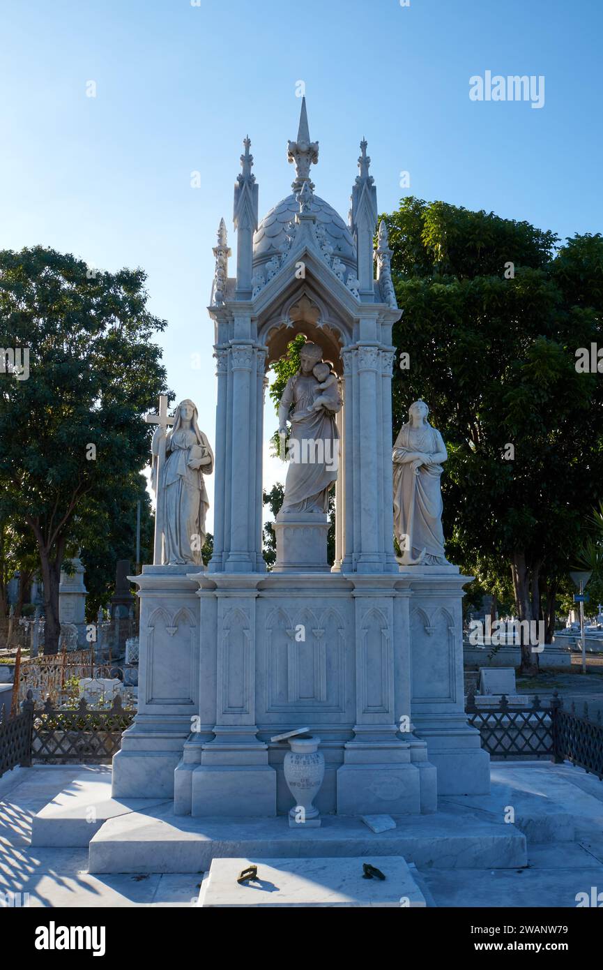 Monumento funerario del colon. Monumento nazionale di Cuba. Foto Stock