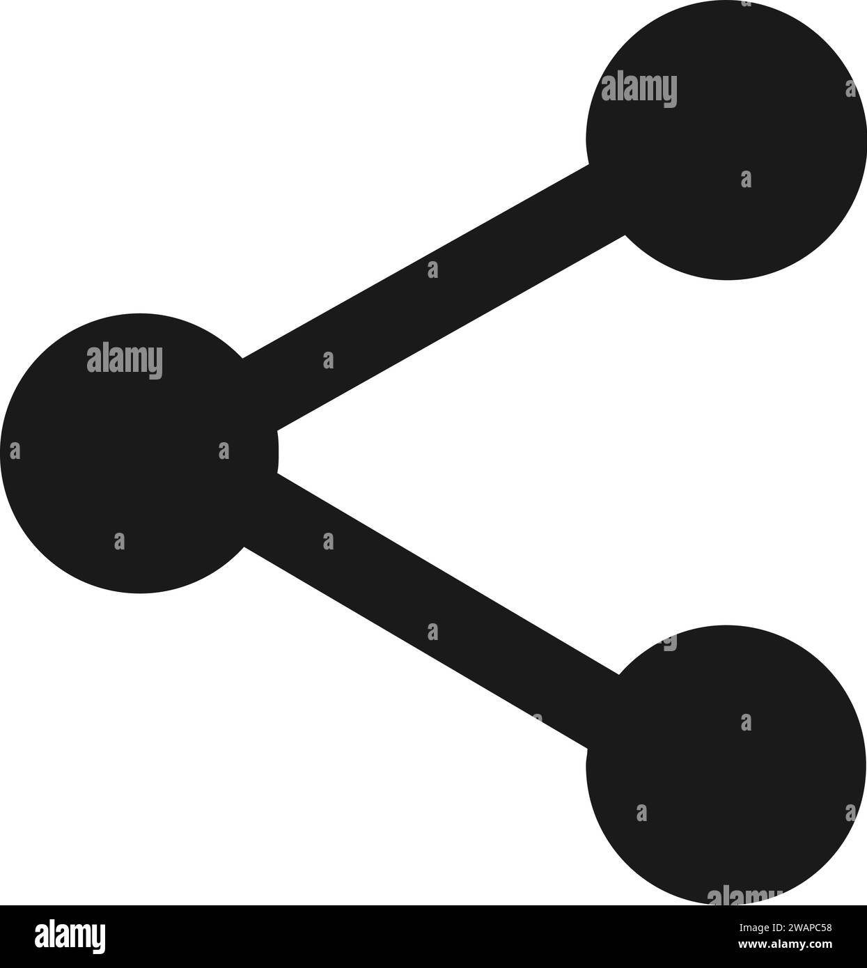 Icona Condividi nel logo vettore | Condividi Illustrazione Vettoriale