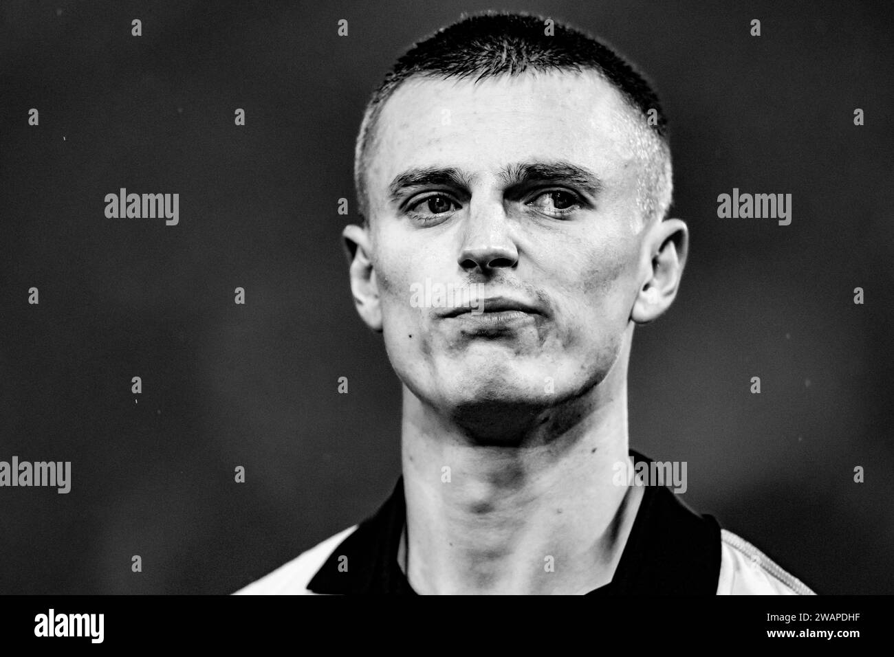 Albert Gudmundsson (Genova) durante la partita italiana di serie A tra il Bologna 1-1 e il Genova allo Stadio Renato dall'Ara il 5 gennaio 2023 a Bologna. Credito: Maurizio Borsari/AFLO/Alamy Live News Foto Stock