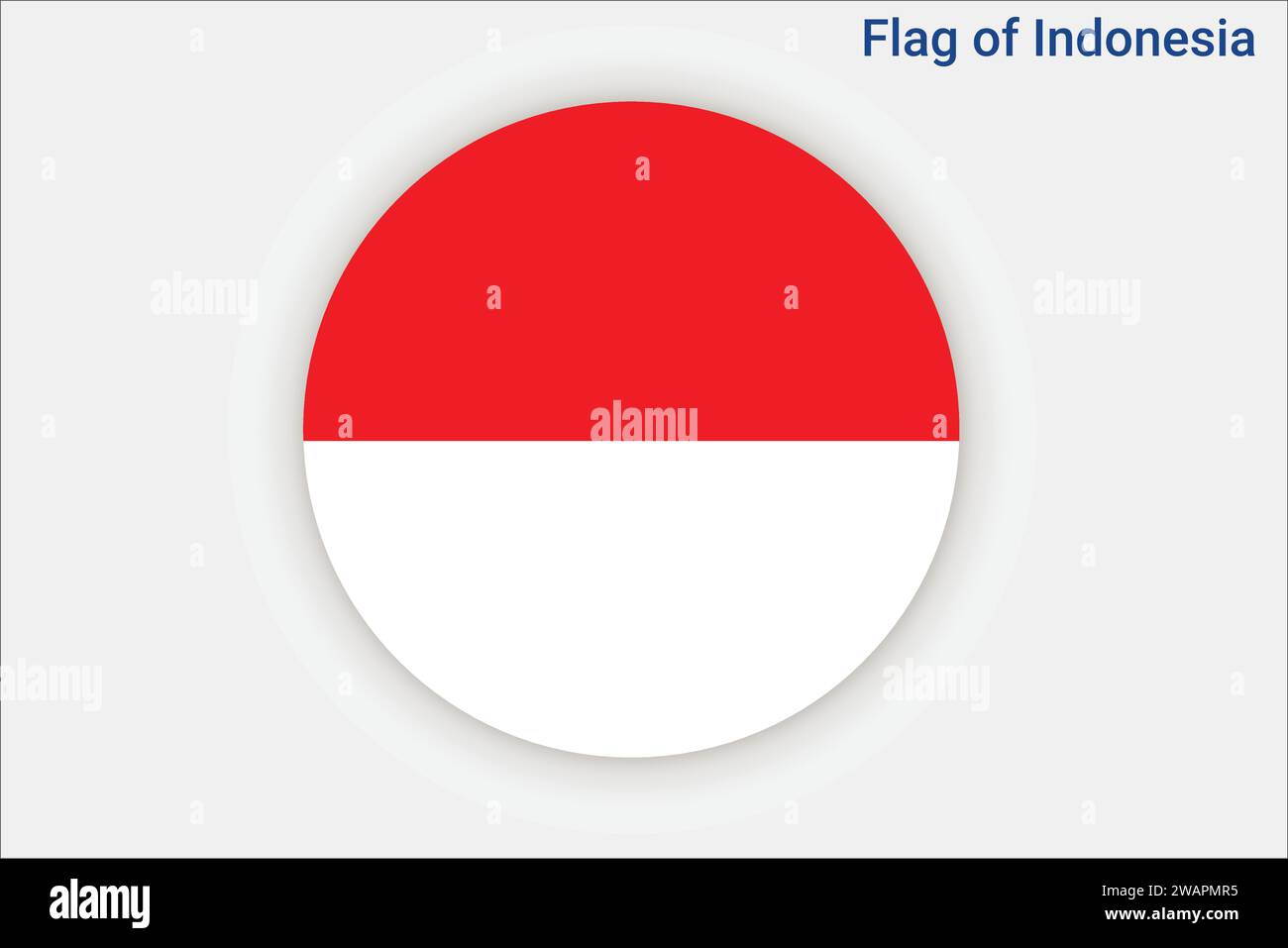 Bandiera altamente dettagliata dell'Indonesia. Bandiera nazionale indonesiana. Asia. Illustrazione 3D. Illustrazione Vettoriale Bandiera altamente dettagliata dell'Indonesia. Bandiera nazionale indonesiana. Asia. Illustrazione 3D. Illustrazione Vettoriale