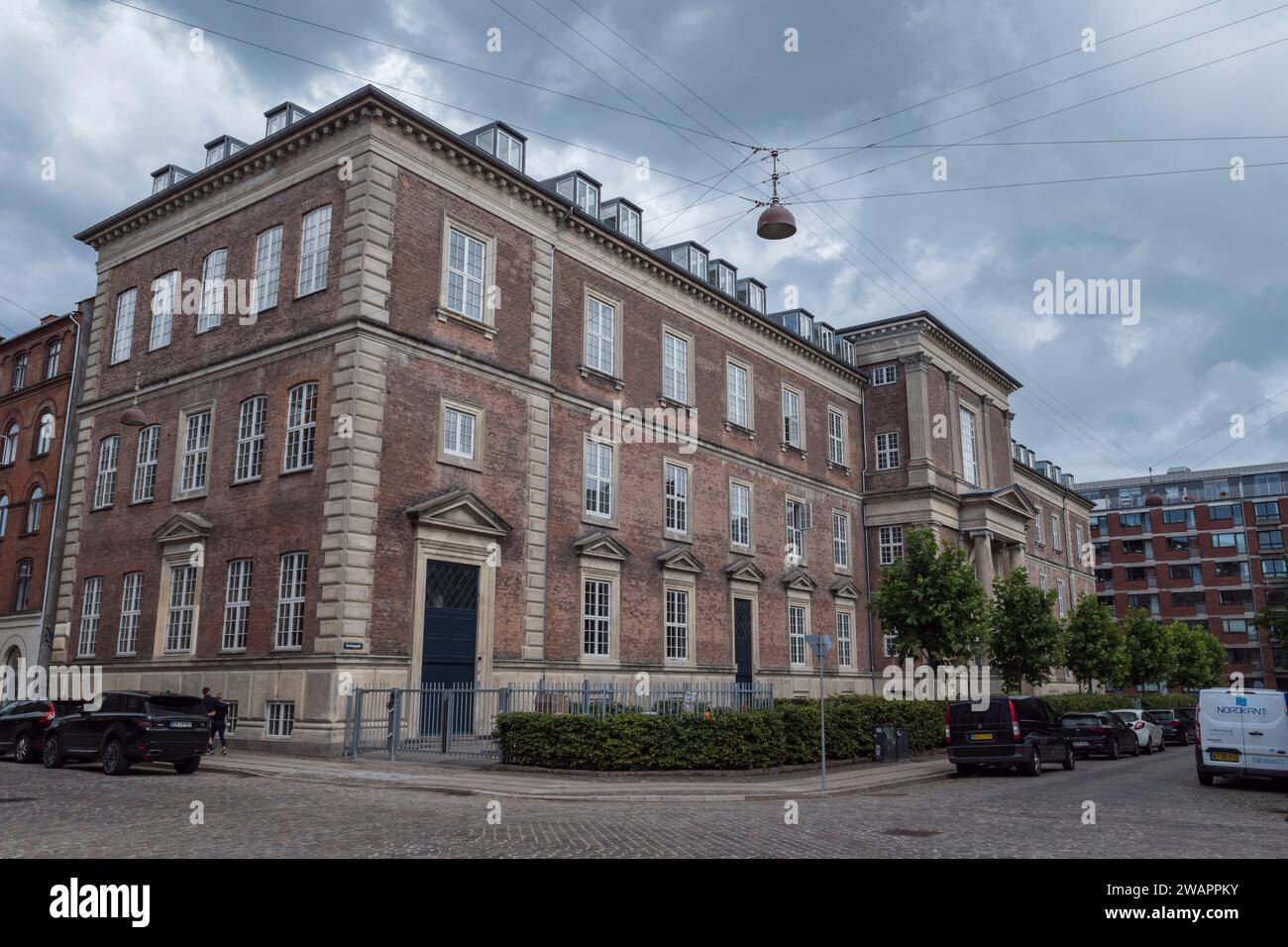 Salomons Palæ, un complesso di appartamenti, Klerkegade, Copenhagen, Danimarca. Foto Stock
