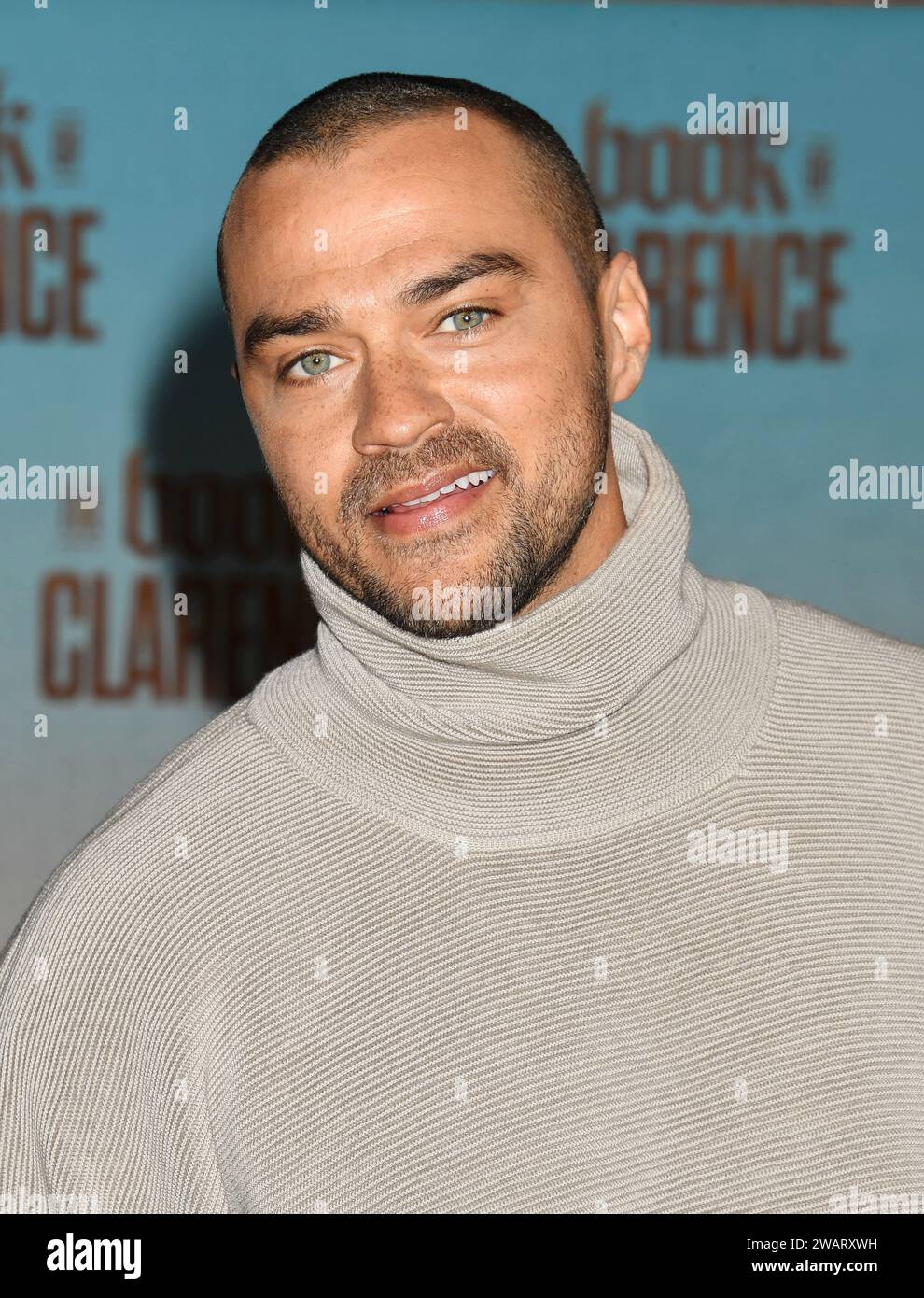 LOS ANGELES, CALIFORNIA - GENNAIO 05: Jesse Wiliams partecipa alla Los Angeles Premiere di Sony Pictures "The Book of Clarence" all'Academy Museum of Mot Foto Stock