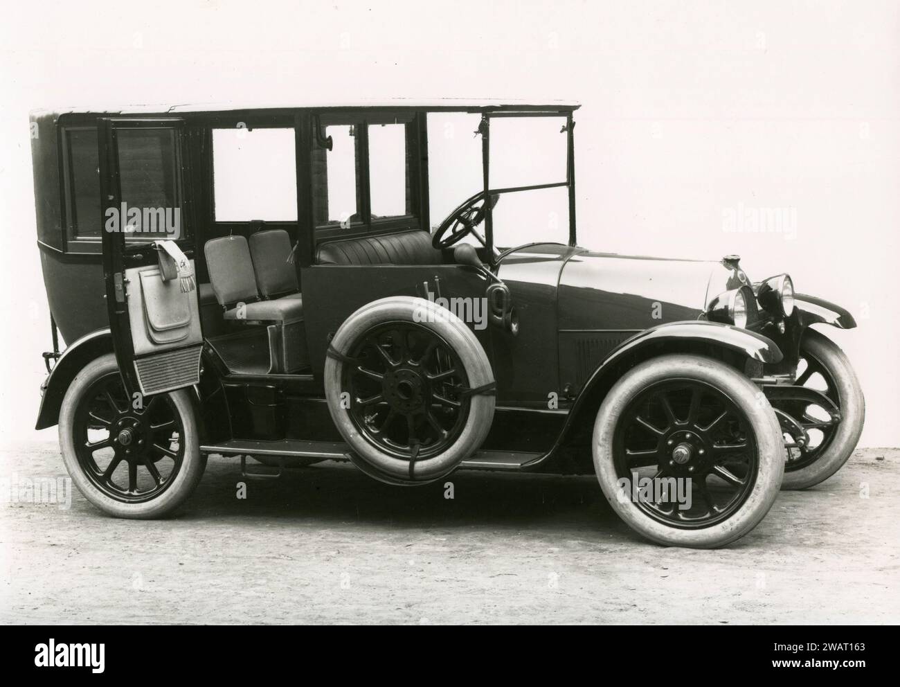Auto FIAT 70, Italia 1910 Foto Stock