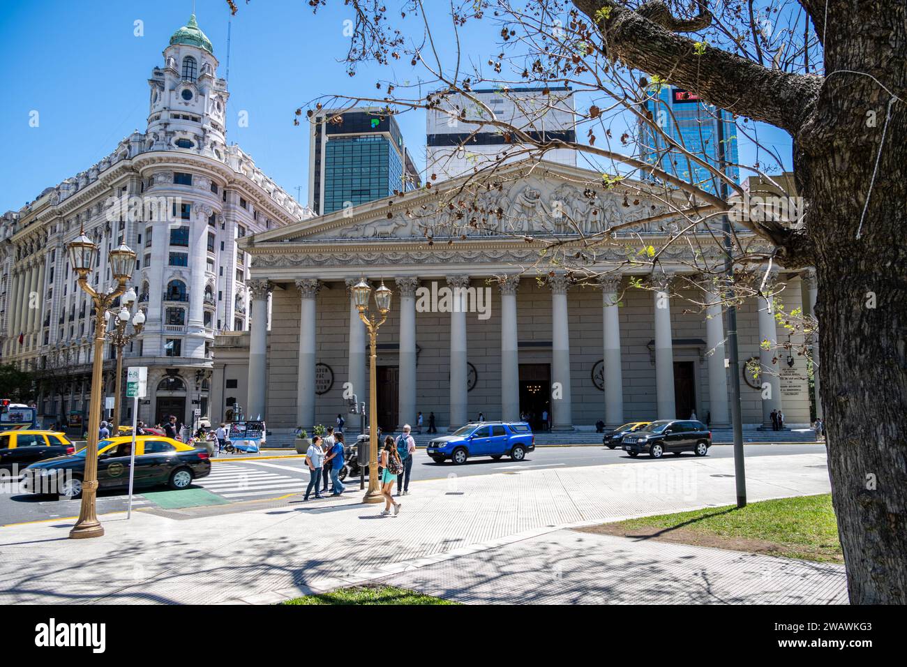 Cattedrale metropolitana, Buenos Aires, Argentina Foto Stock
