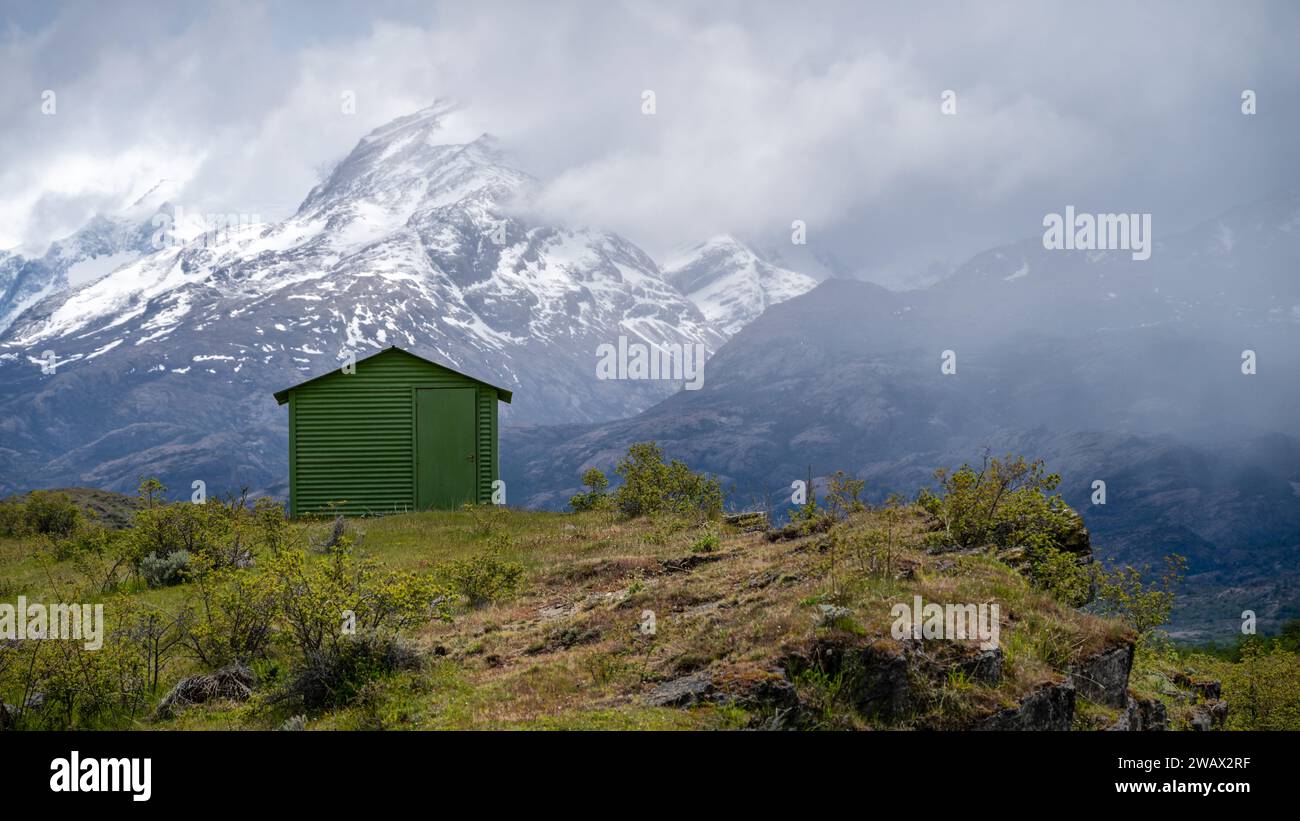Estancia Cristina, Lago Argentino, Parque Nacional Los Glaciares, Patagonia, Argentina Foto Stock