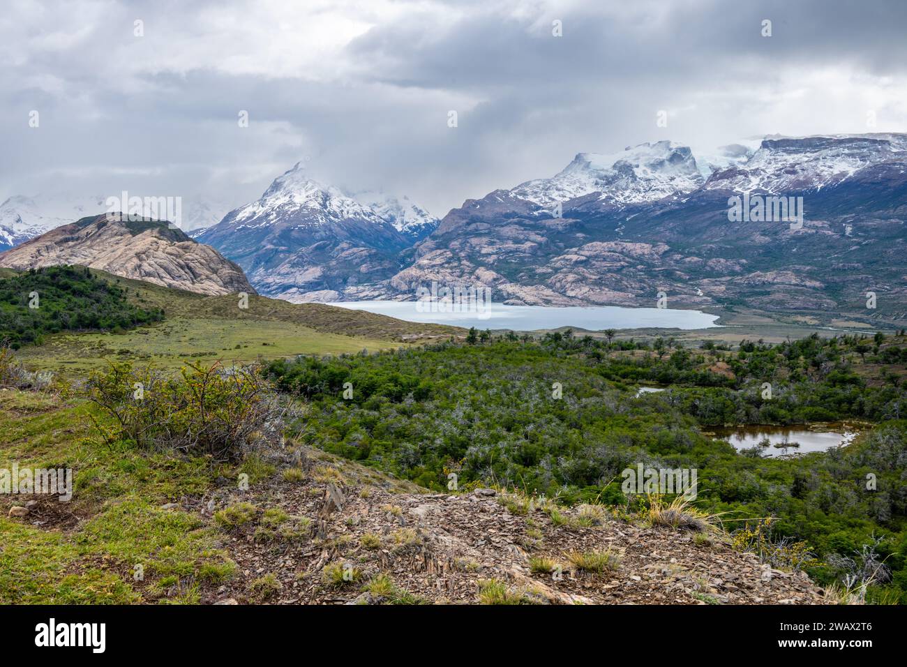 Estancia Cristina, Lago Argentino, Parque Nacional Los Glaciares, Patagonia, Argentina Foto Stock