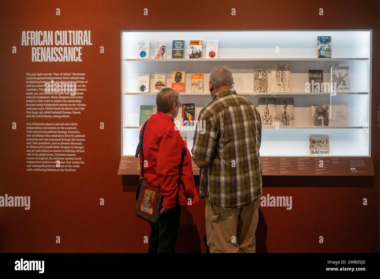 Mostra Africa Fashion al Brooklyn Museum di Brooklyn New York Foto Stock