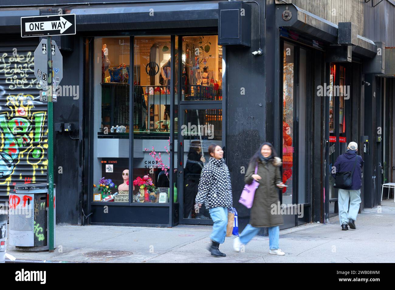 Chop Suey Club, 81 Hester St, New York, New York, New York, negozio di un design cinese contemporaneo e boutique di articoli da regalo culturali nel Lower East Side di Manhattan. Foto Stock