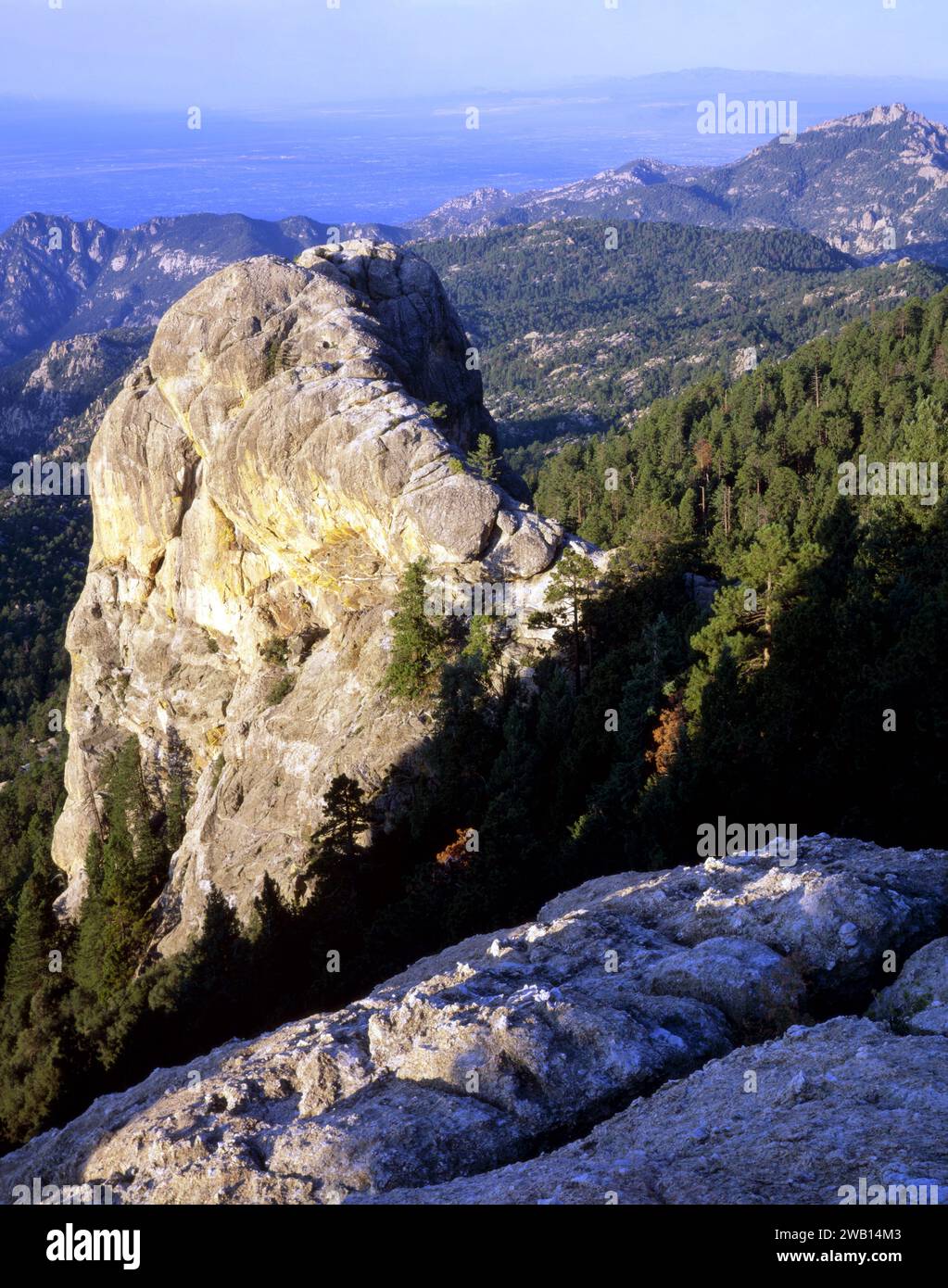 La fortezza delle montagne di Santa Catalina, Arizona Foto Stock