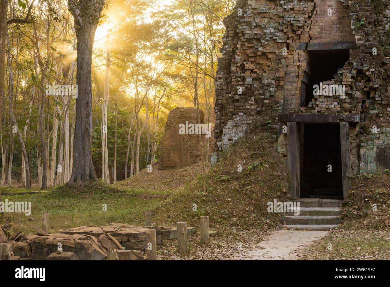 Temple Flare. Foto Stock