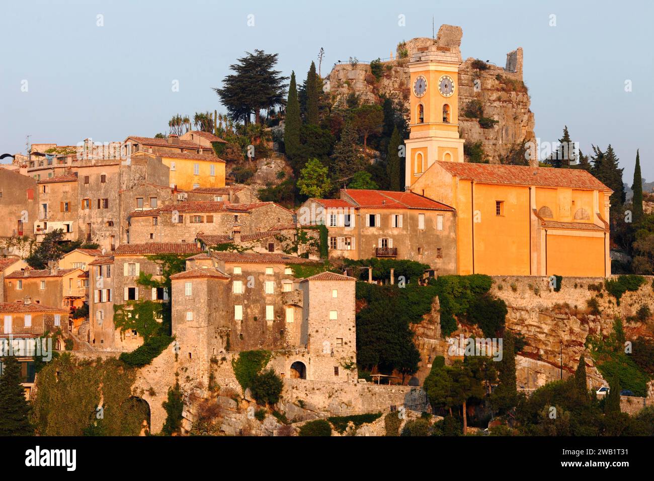 Eze, Cote d'Azur, Provenza, Francia Foto Stock