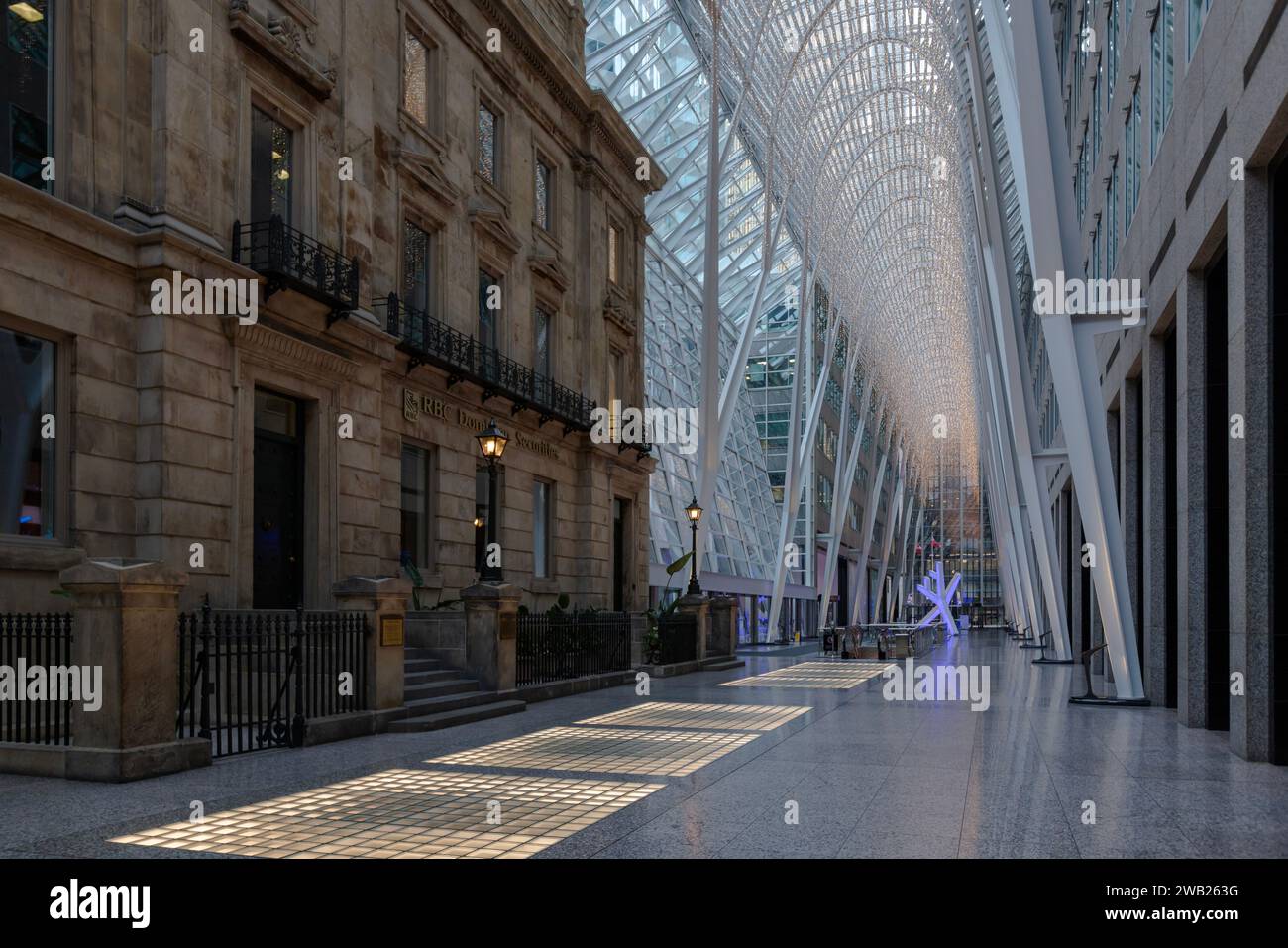 Brookfield Place nel centro di Toronto, Ontario, Canada Foto Stock