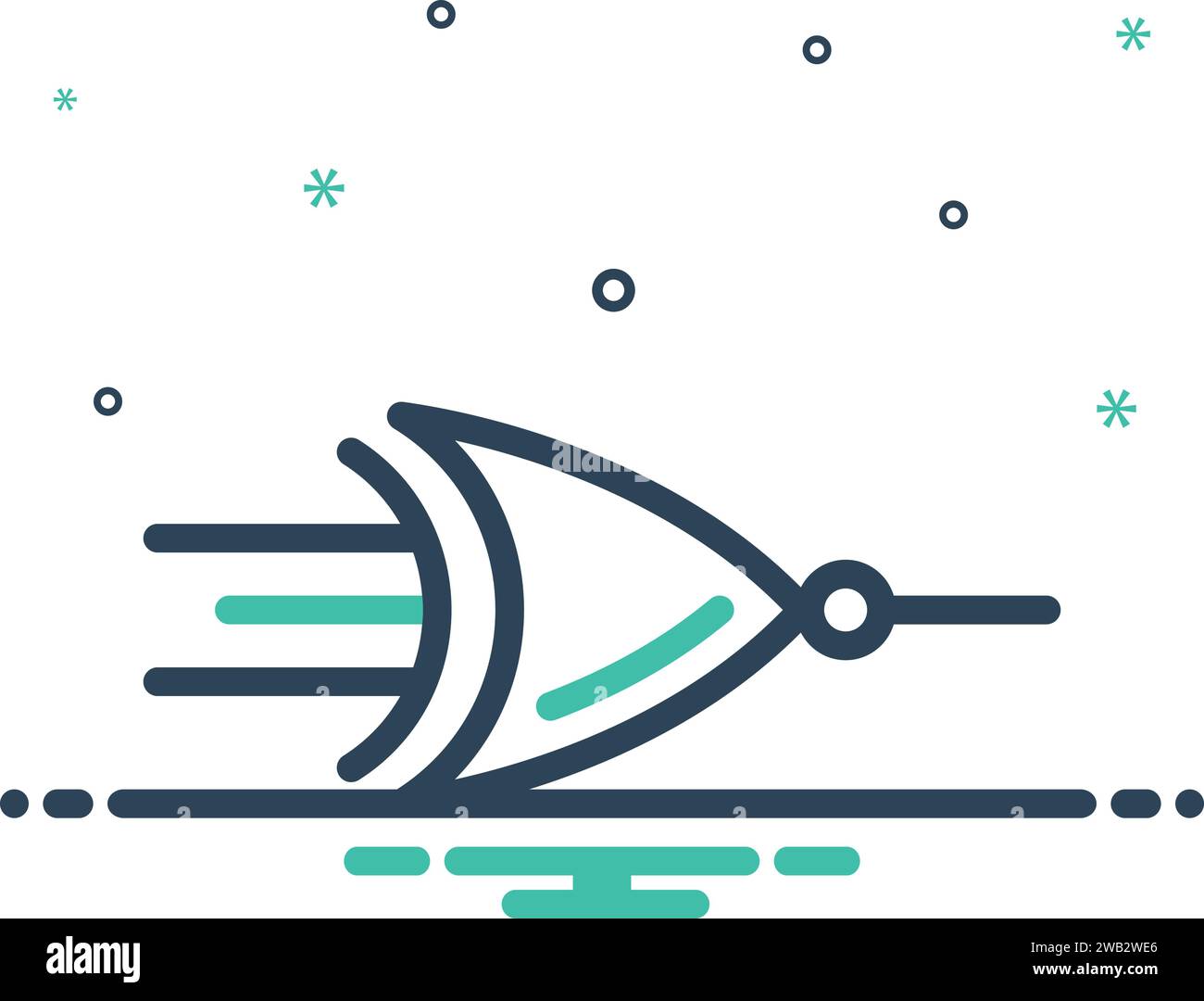 Icona per Nor, no Illustrazione Vettoriale