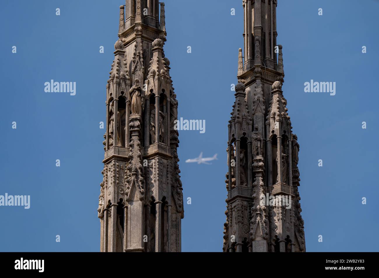 Antico e moderno Foto Stock