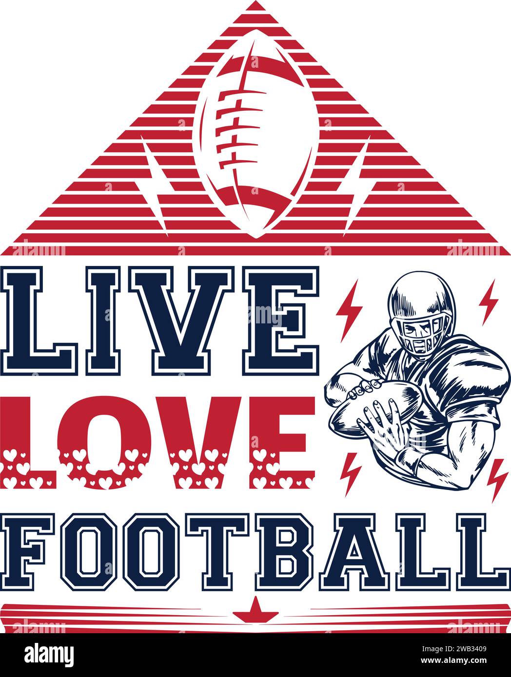 T-shirt da calcio Illustrazione Vettoriale