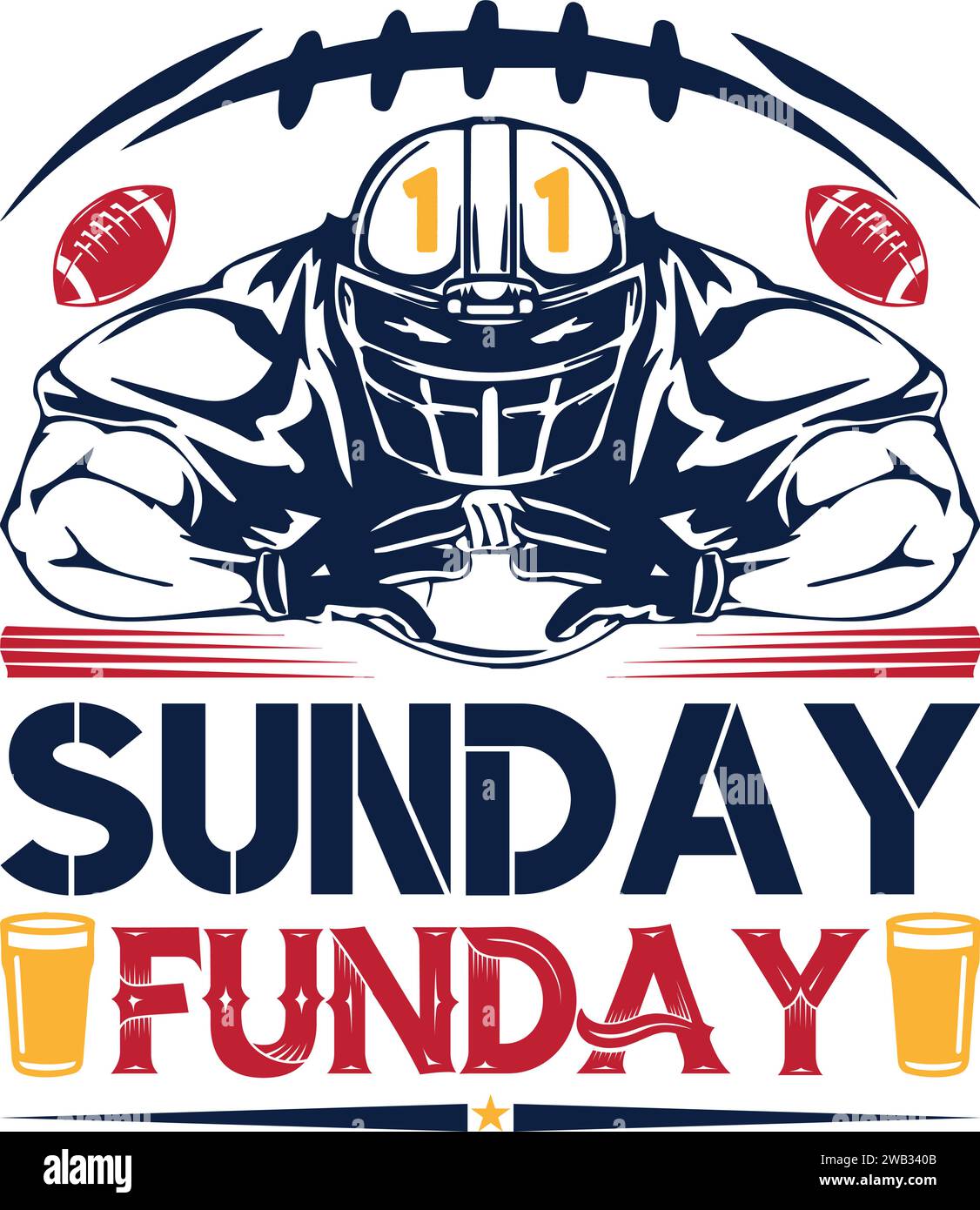 T-shirt da calcio Illustrazione Vettoriale