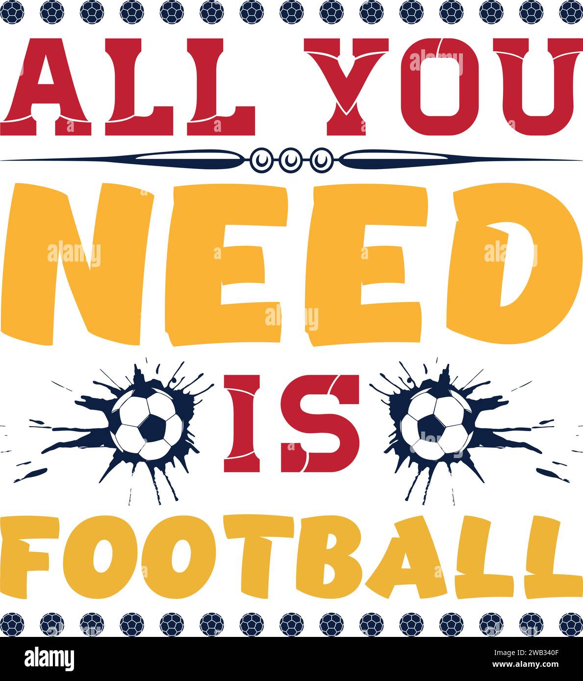 T-shirt da calcio Illustrazione Vettoriale