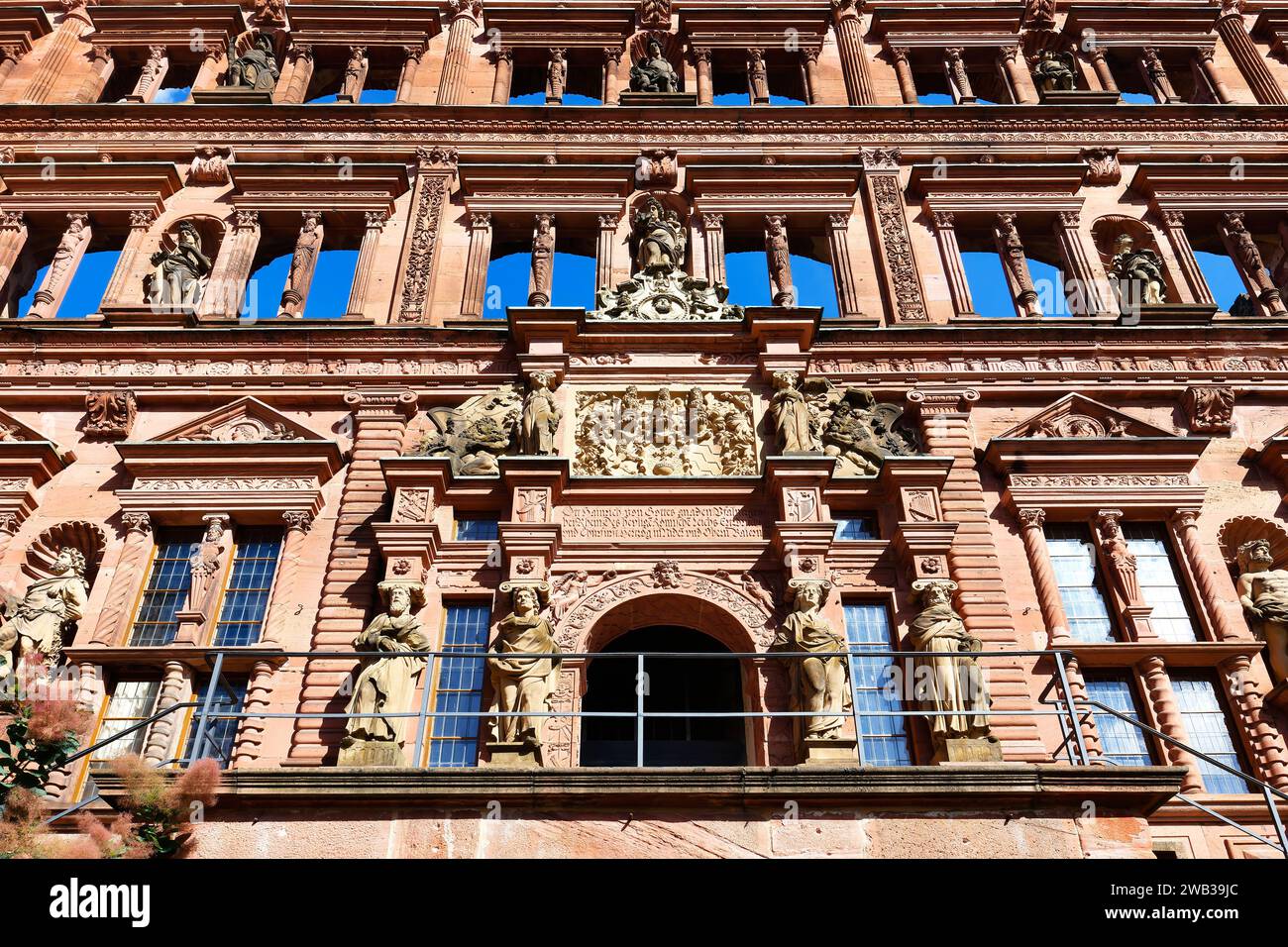 Castello di Heidelberg, ala Friedrich, Museo della Farmacia della Germania, Heidelberg, Baden Wurttemberg, Germania Foto Stock