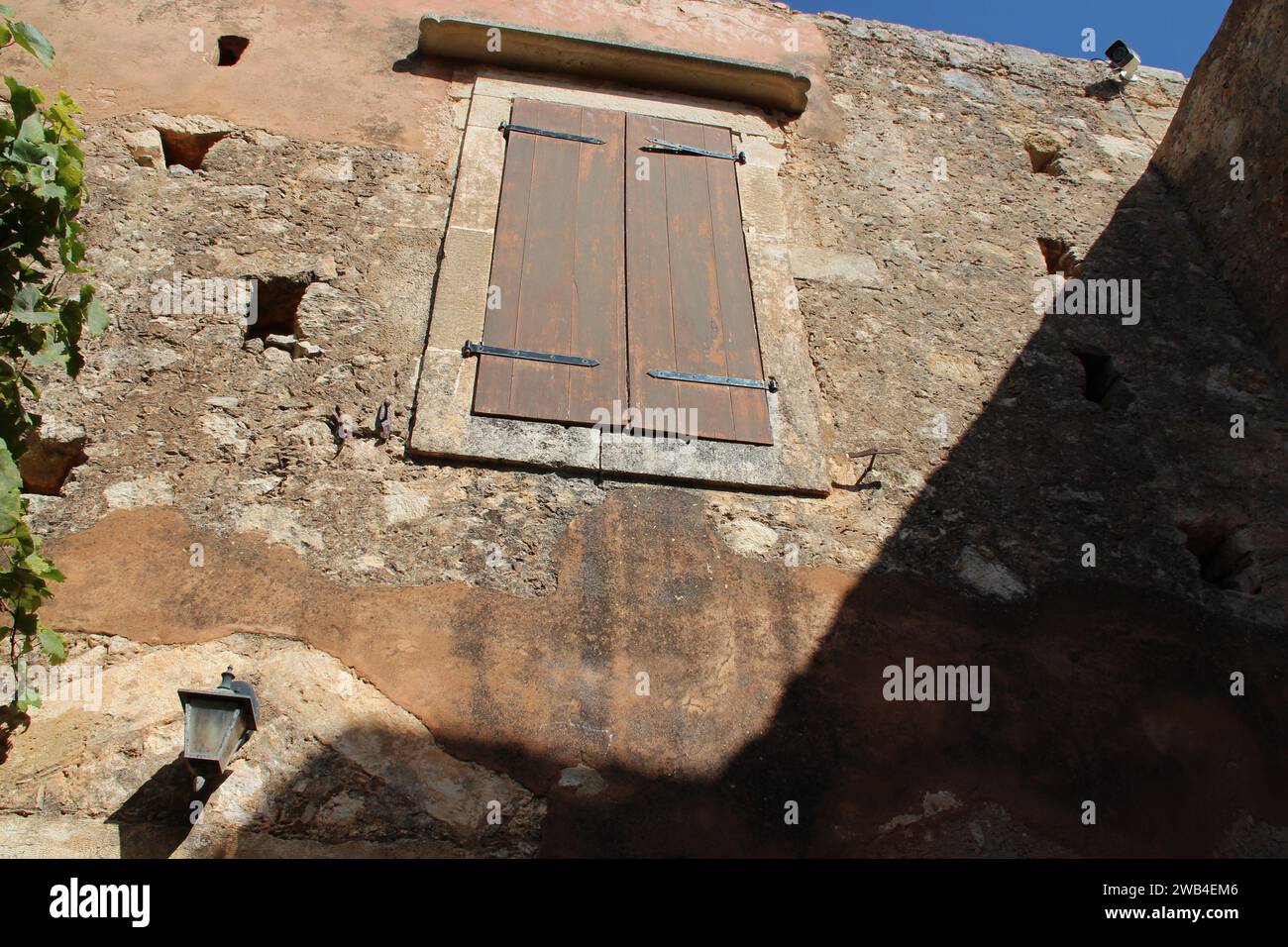 commons (edificio abitativo?) in un monastero ortodosso (arkadi) a creta in grecia Foto Stock
