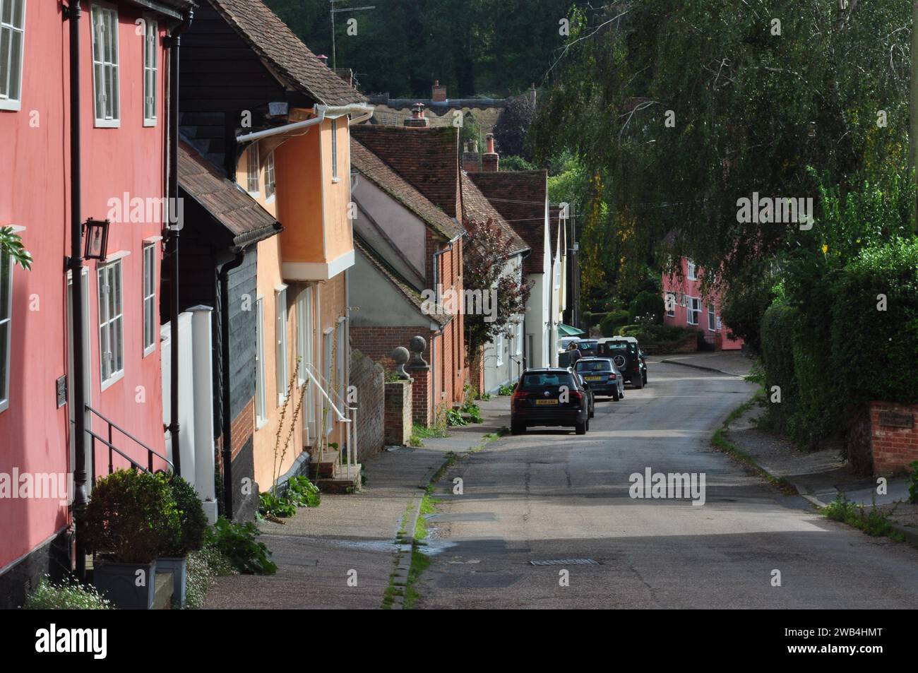 Kersey, Suffolk, Inghilterra, Regno Unito. Foto Stock