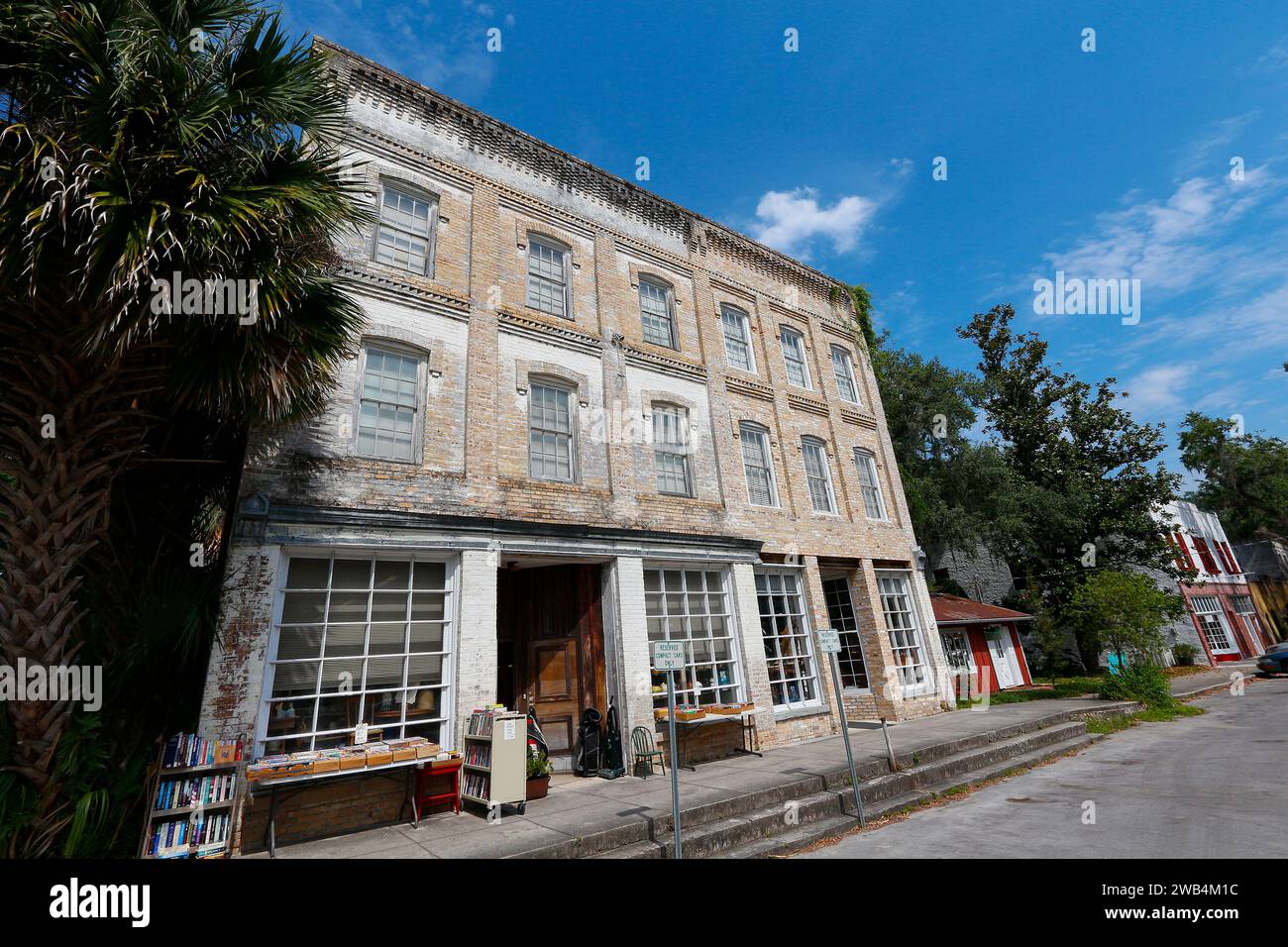 Città storica di Micanopy fondata nel 1821, a sud di Gainesville nella contea di Alachua, Florida Foto Stock