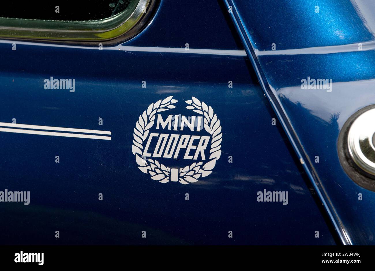 2000 Rover Mini Cooper Super Sport auto d'epoca dalla fine della produzione Classic Mini Foto Stock