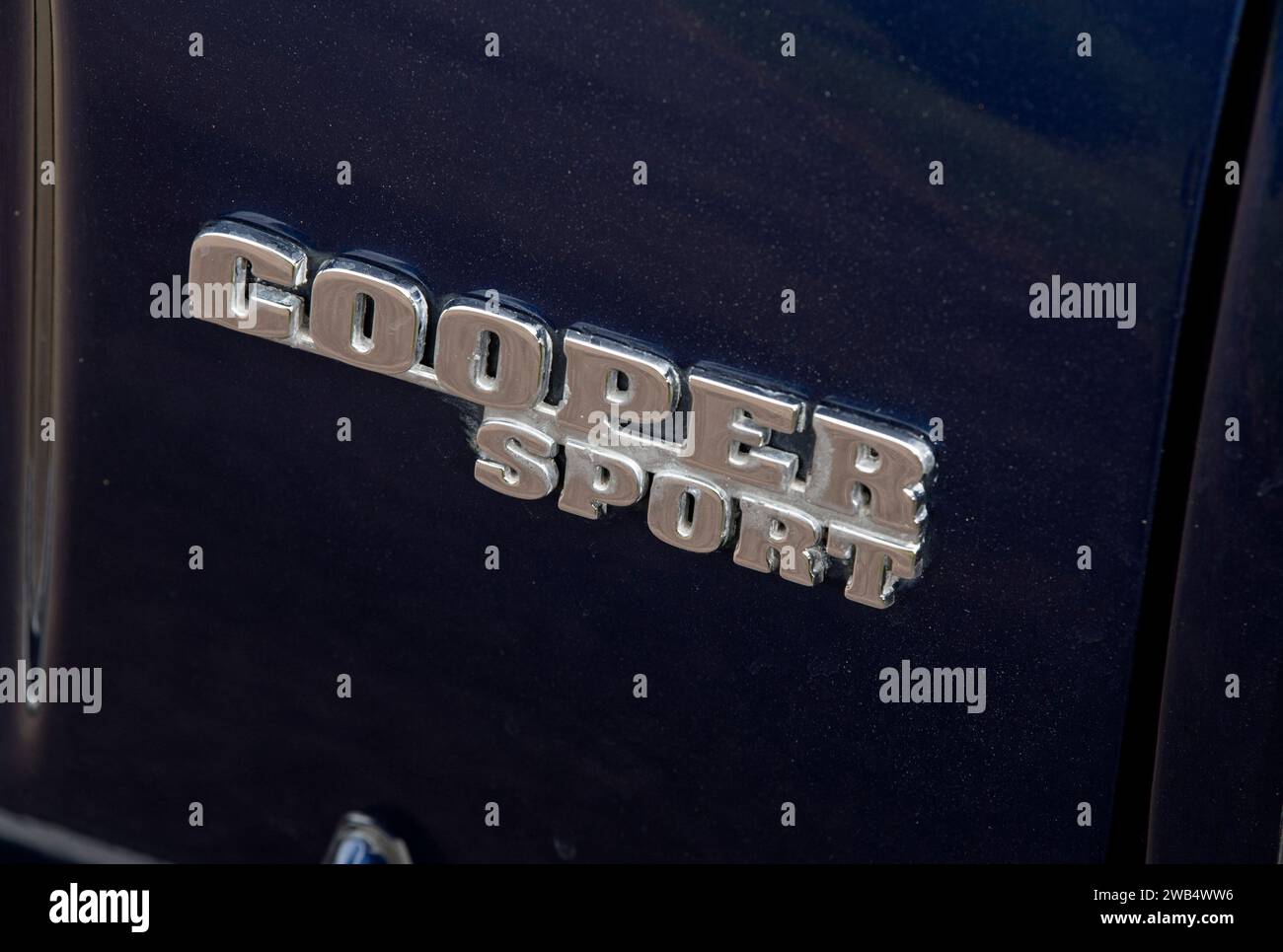 2000 Rover Mini Cooper Super Sport auto d'epoca dalla fine della produzione Classic Mini Foto Stock