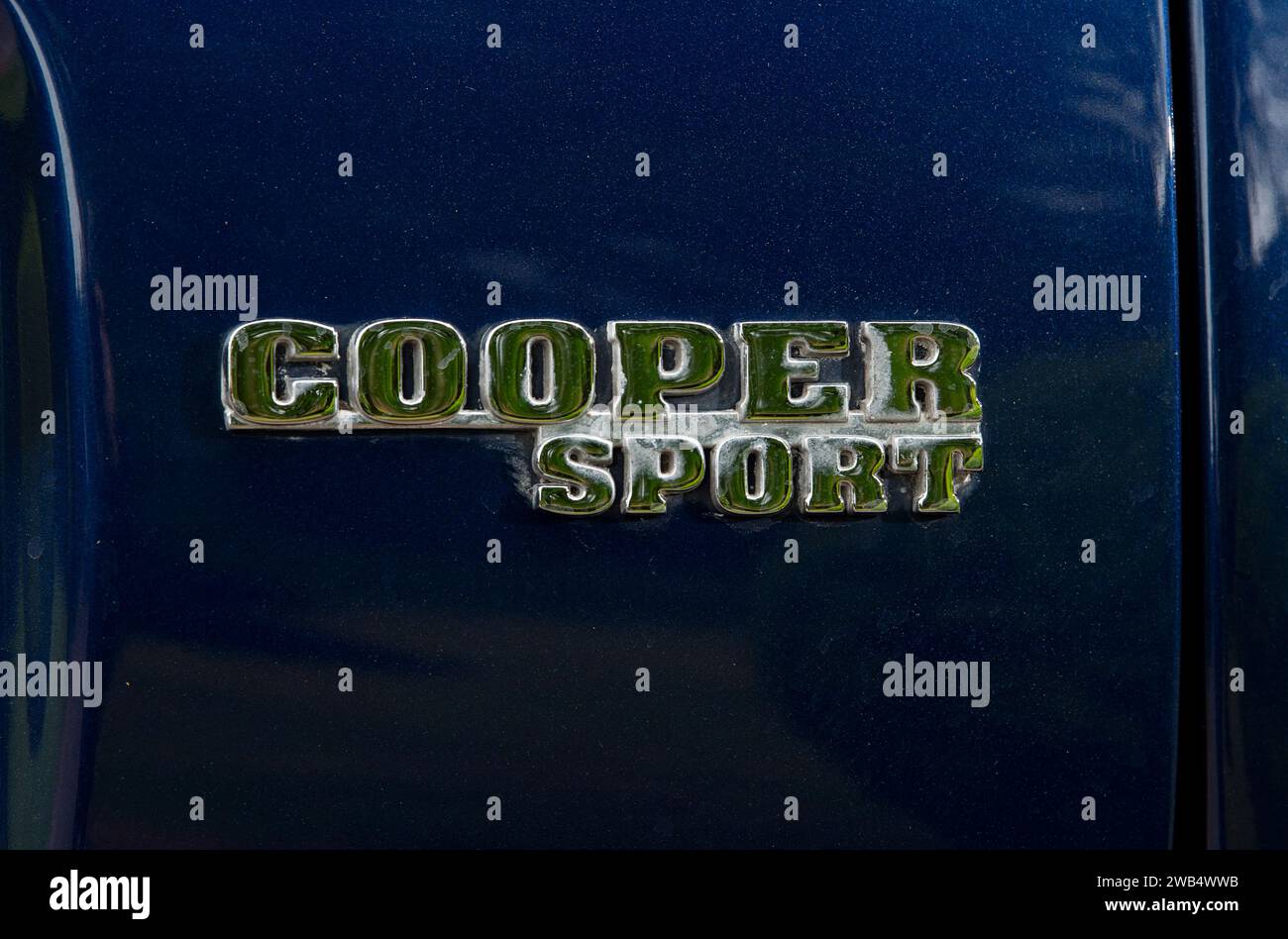 2000 Rover Mini Cooper Super Sport auto d'epoca dalla fine della produzione Classic Mini Foto Stock