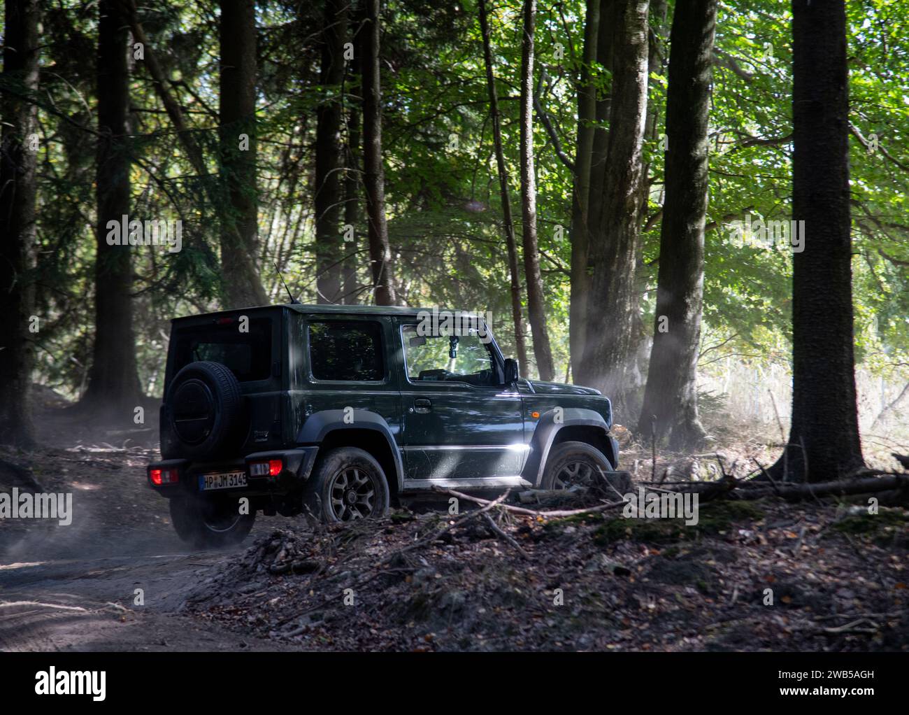 2018 Suzuki Jimny Mk4, minuscolo 4x4 Foto Stock