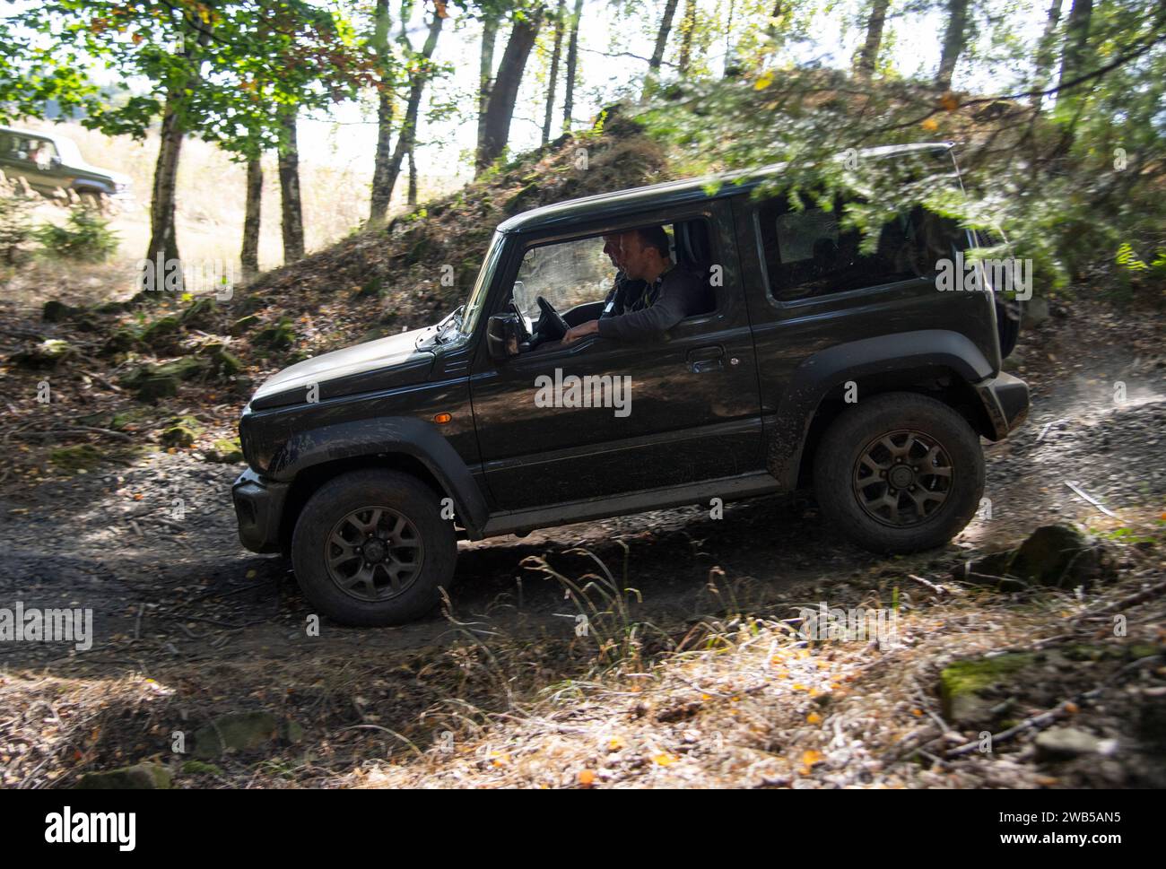 2018 Suzuki Jimny Mk4, minuscolo 4x4 Foto Stock