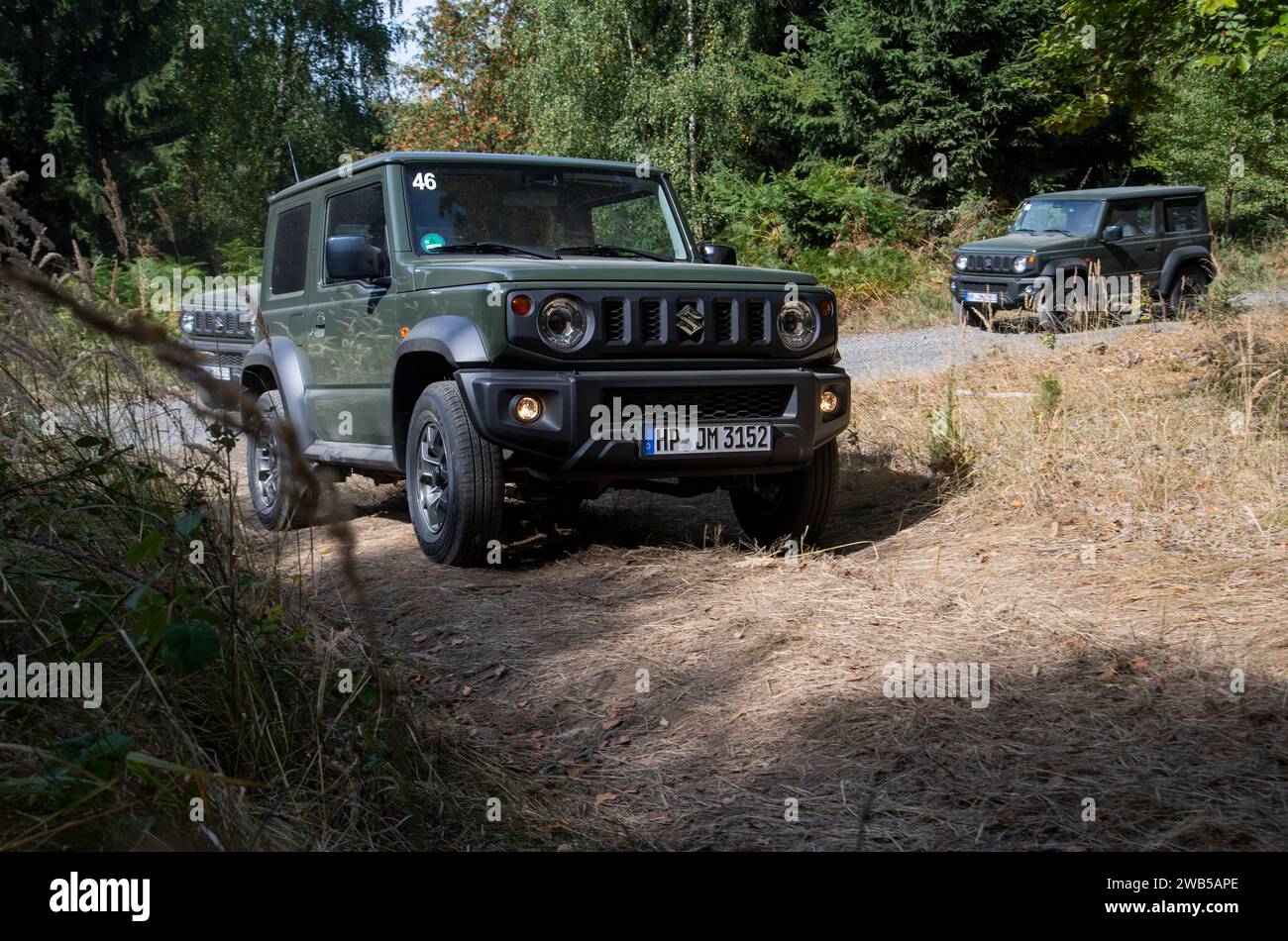 2018 Suzuki Jimny Mk4, minuscolo 4x4 Foto Stock