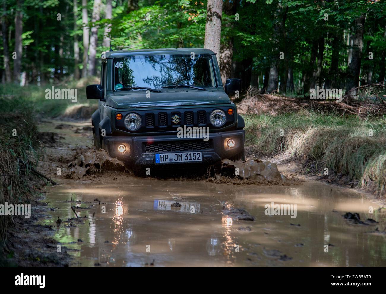 2018 Suzuki Jimny Mk4, minuscolo 4x4 Foto Stock