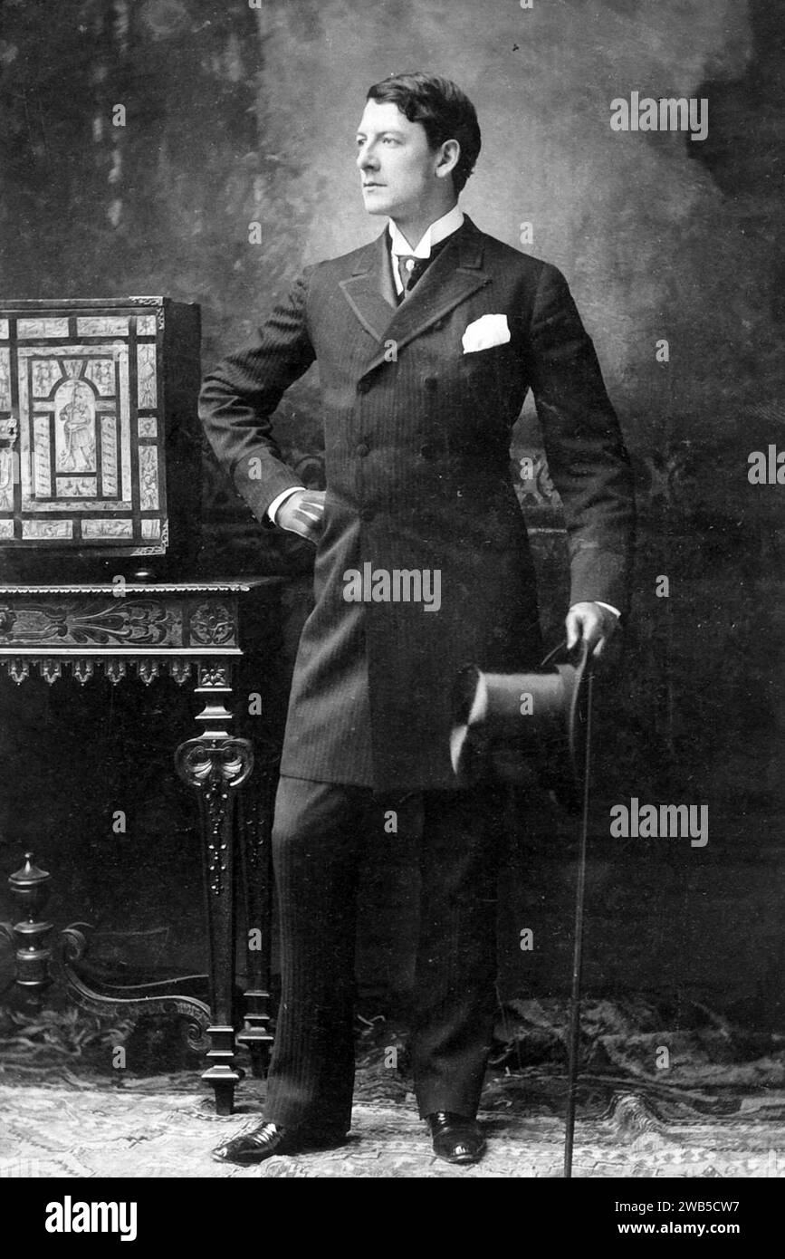 Maurice Bernhardt (1864-1928), produttore teatrale francese e figlio dell'attrice Sarah Bernhardt. Foto Stock